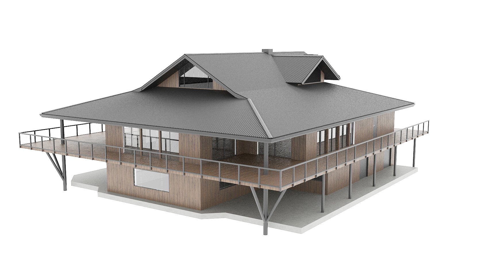 Camp Krem  Lucchese Center summer camp Santa Cruz Mountainsp building .jpg