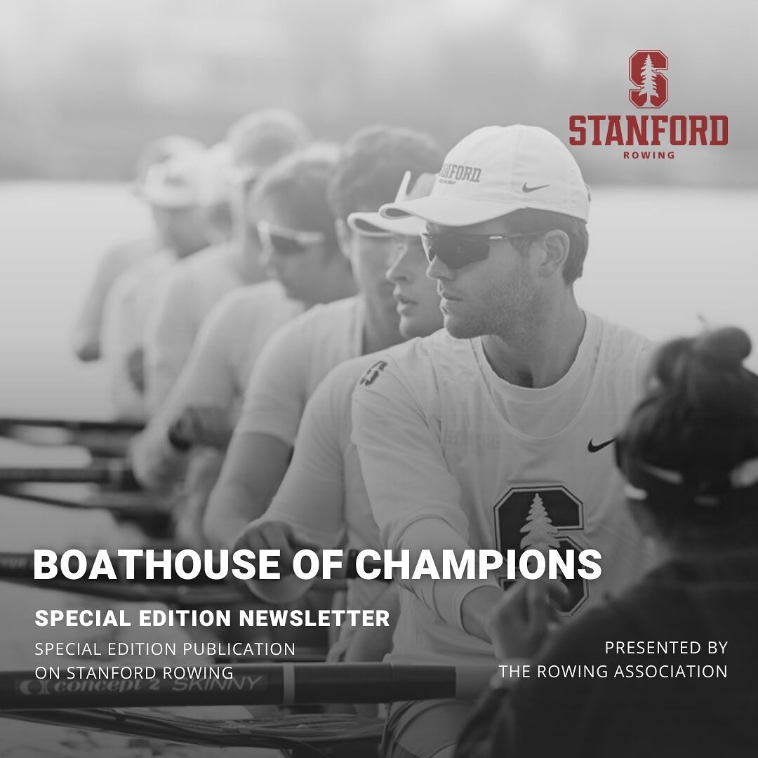 The 5th edition of Boathouse of Champions is packed with captivating stories that capture the essence, passion and camaraderie of Stanford Rowing- click the link in our bio to check it out!