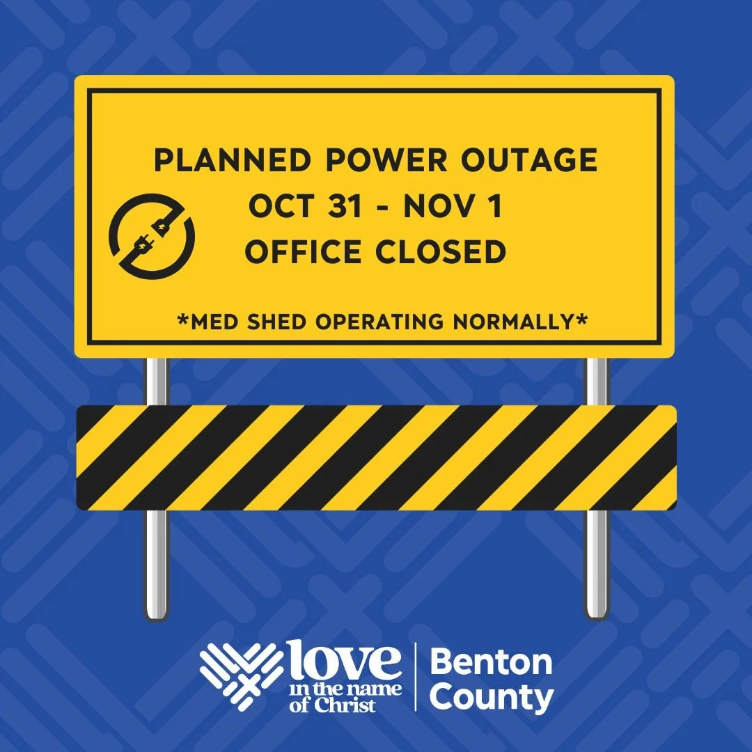 Heads up! The Love INC Office (&amp; Call Center) will experience a planned power outage this Thursday &amp; Friday. The phone system will be down - we are not ignoring you! Please leave a voicemail and we will get back to you as soon as we can. 💙

