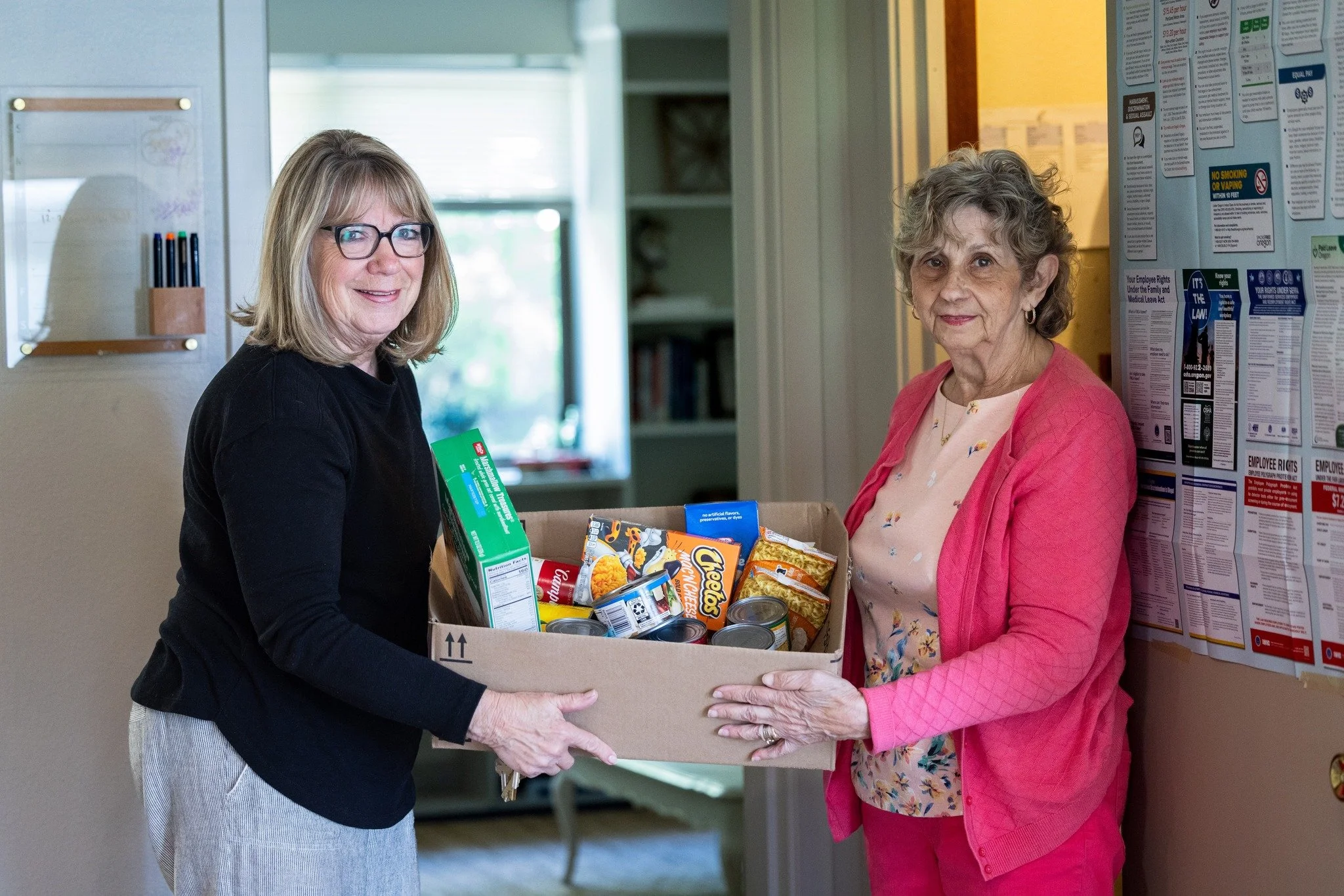 Let's pause for a special *Monday Moment.* 

Today we're celebrating our incredible Food Box Ministry volunteers! Week after week, they faithfully serve our neighbors by providing nourishing food and a tangible reminder that they are seen, valued, an