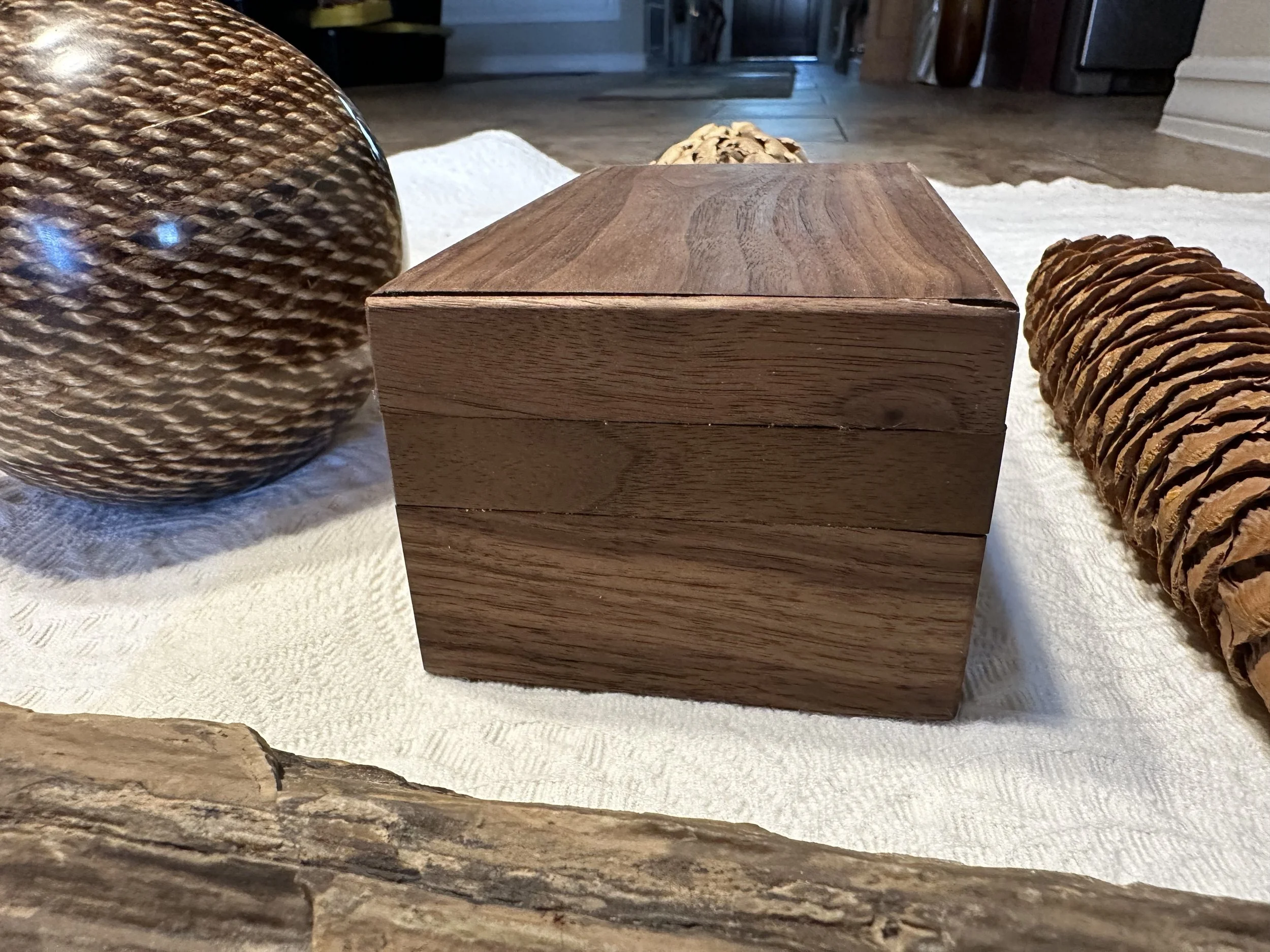 Japanese Puzzle Box - Walnut — Novak Woodworking