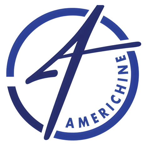 The Avengers logo with a blue circular border, a stylized letter A in the center, and the word American in a curved text at the bottom.