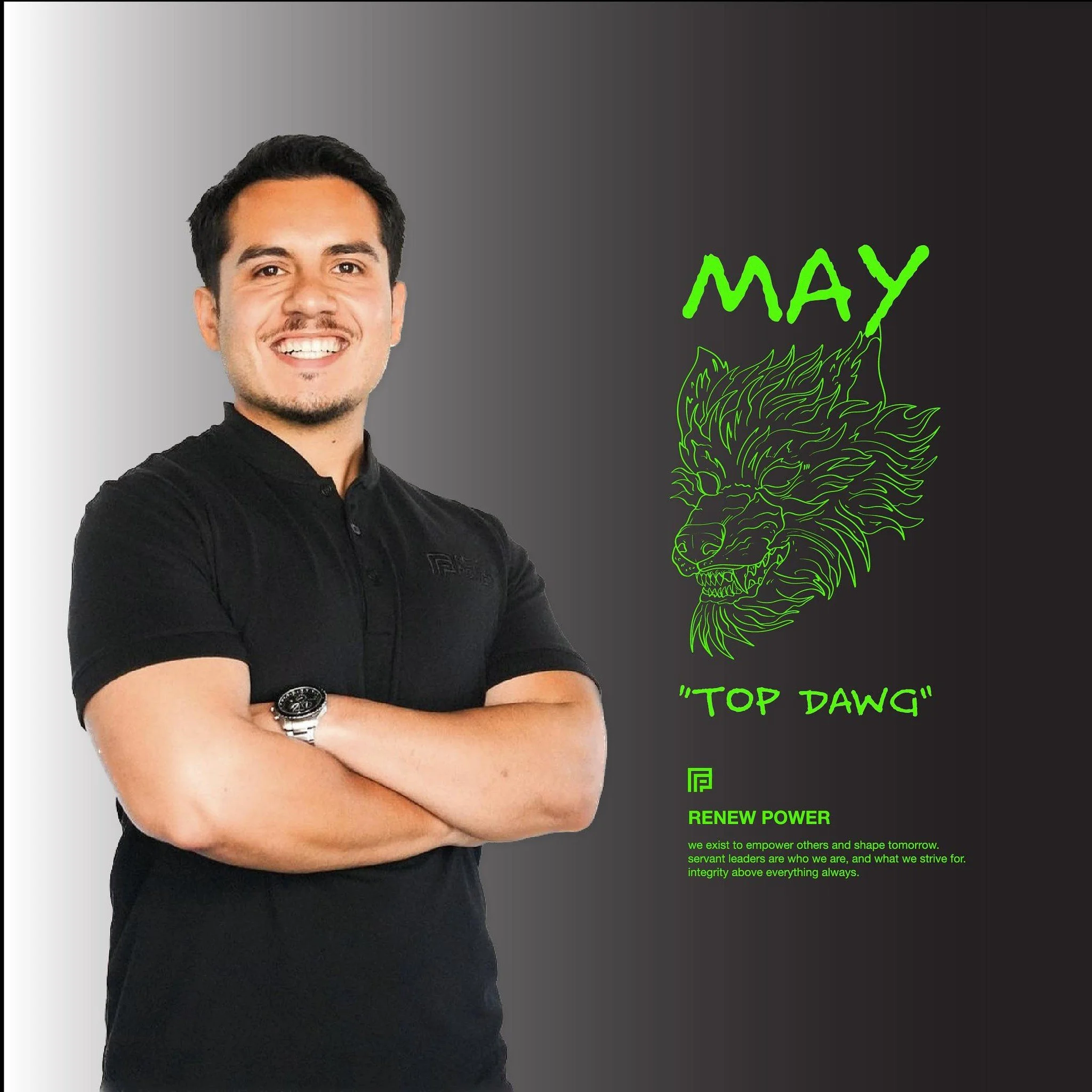 CONGRATULATIONS TO OUR BACK TO BACK TOP DAWG FOR MAY FERNANDO!
• 9 Deals
• 9 Self Gens
Every month we celebrate the team member who performs at the highest level and most importantly helps the most people. 🌎
#Renew
