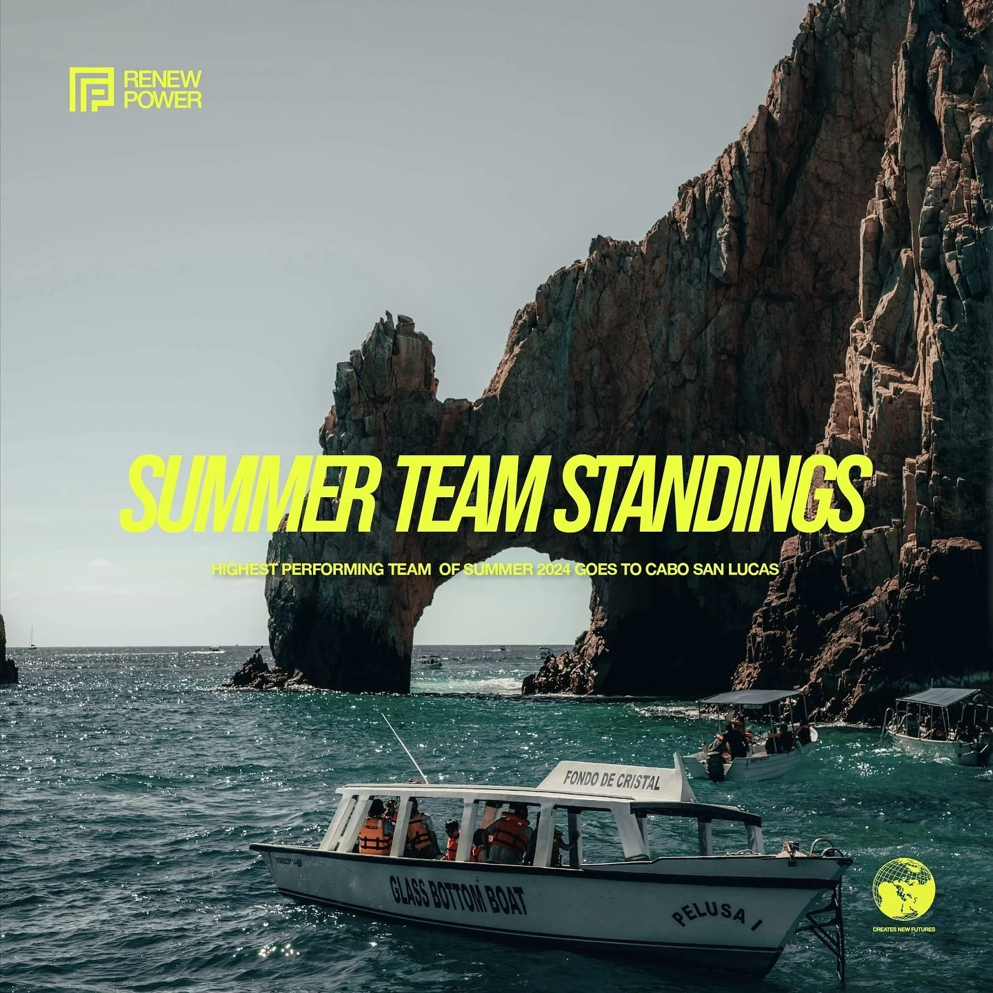 WE HAVE A 3-WAY TIE AT THE TOP FOR OUR SUMMER TEAM CONTEST TO AN ALL INCLUSIVE CABO TRIP. 🌎
SWIPE TO SEE THE STANDINGS. ➡️
WINNER IS DECIDED BY SEPTEMBER 1ST.