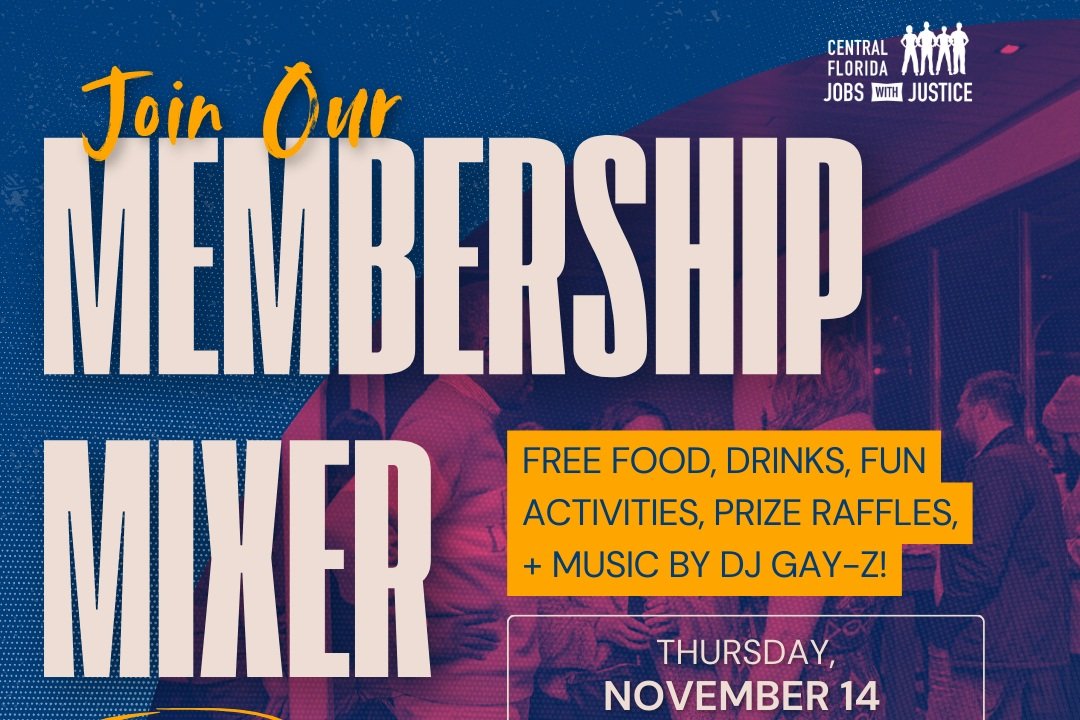 curious about our work? join our upcoming membership mixer!