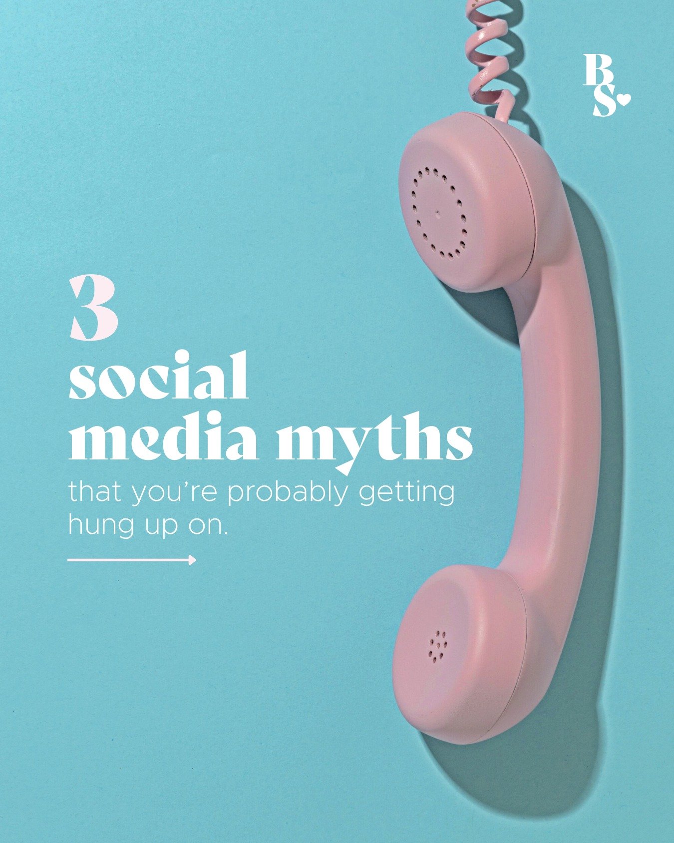 If social media has you spiraling, this one&rsquo;s for you.
 
Social media isn&rsquo;t actually as complicated as it&rsquo;s made out to be, but the myths around it sure are. When you&rsquo;re constantly told you need more followers, more content, o