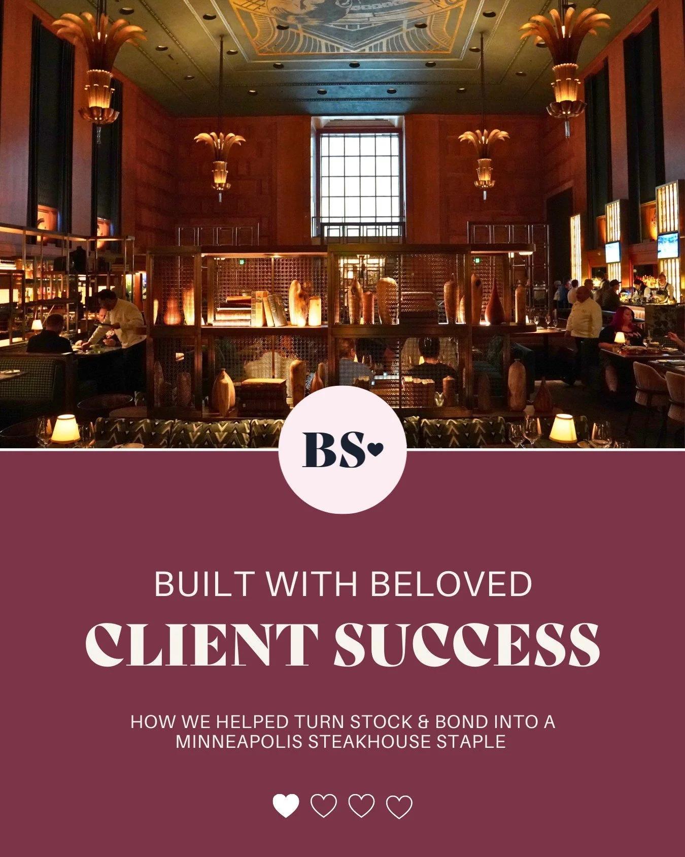 A great opening is only the beginning!

The growth we&rsquo;ve seen working with @stockandbondmn reflects the power of intentional content, community engagement, and showing up consistently over time. All of which helped us turn a restaurant opening 