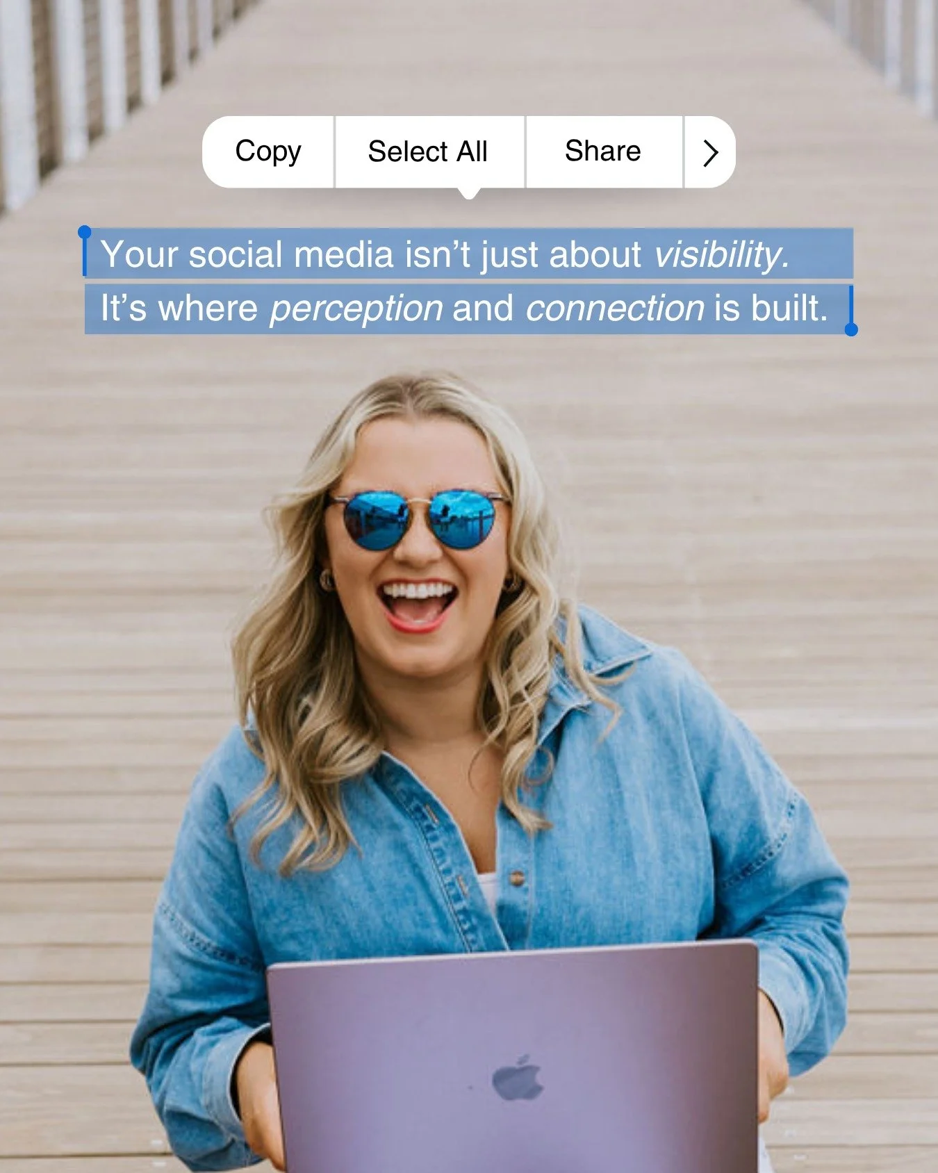 A lot of brands treat social media like a box they have to check. 

But the real value isn&rsquo;t in simply being there, it&rsquo;s in what you&rsquo;re building while you show up.
Social media gives you the opportunity to find your audience, create