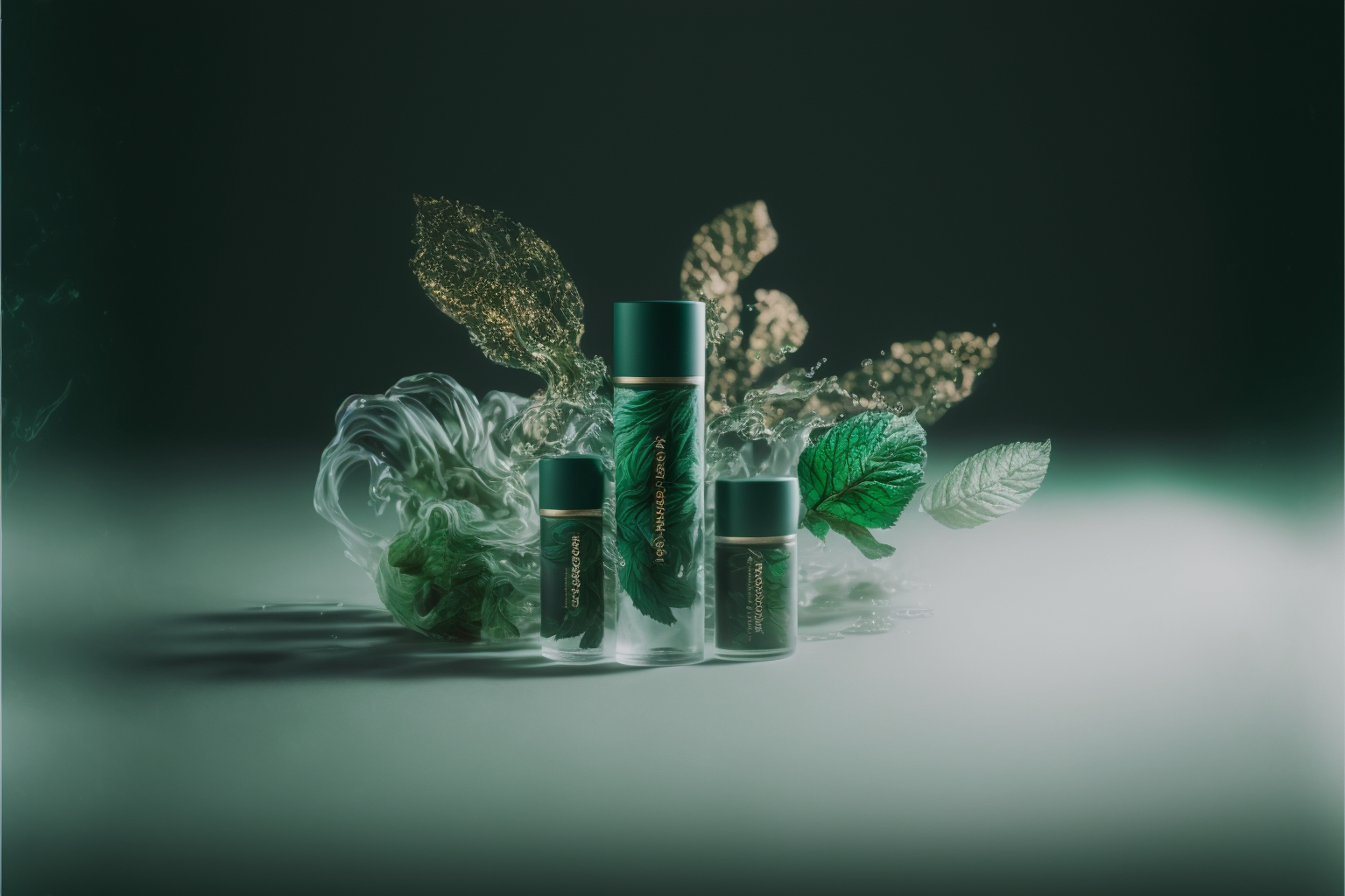JojoFrank_mint_leaves_leaves_floating_zero_gravity_extraordinar_2a10aee9-1447-4f49-a0cb-712d3a7b10ea.png