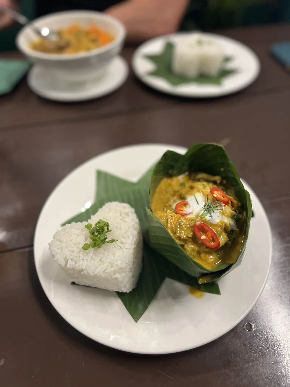 Amok (coconut fish curry)