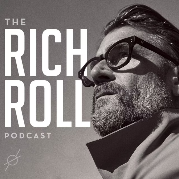 Rich Roll podcast cover featuring long-form conversations on resilience, wellbeing and performance.