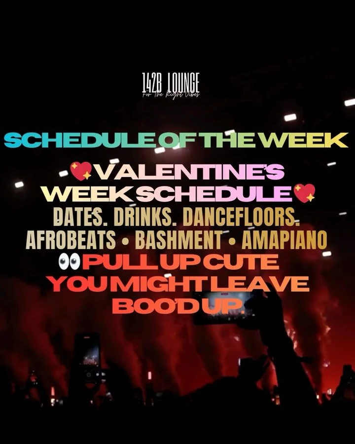 💘 VALENTINE&rsquo;S WEEK AT 142B LOUNGE 💘
Single, taken or &ldquo;it&rsquo;s complicated&rdquo; &mdash; 142B is where you&rsquo;re supposed to be this week 😌🔥
Late nights, slow wines, pink bottles &amp; unforgettable moments&hellip;
This is your 