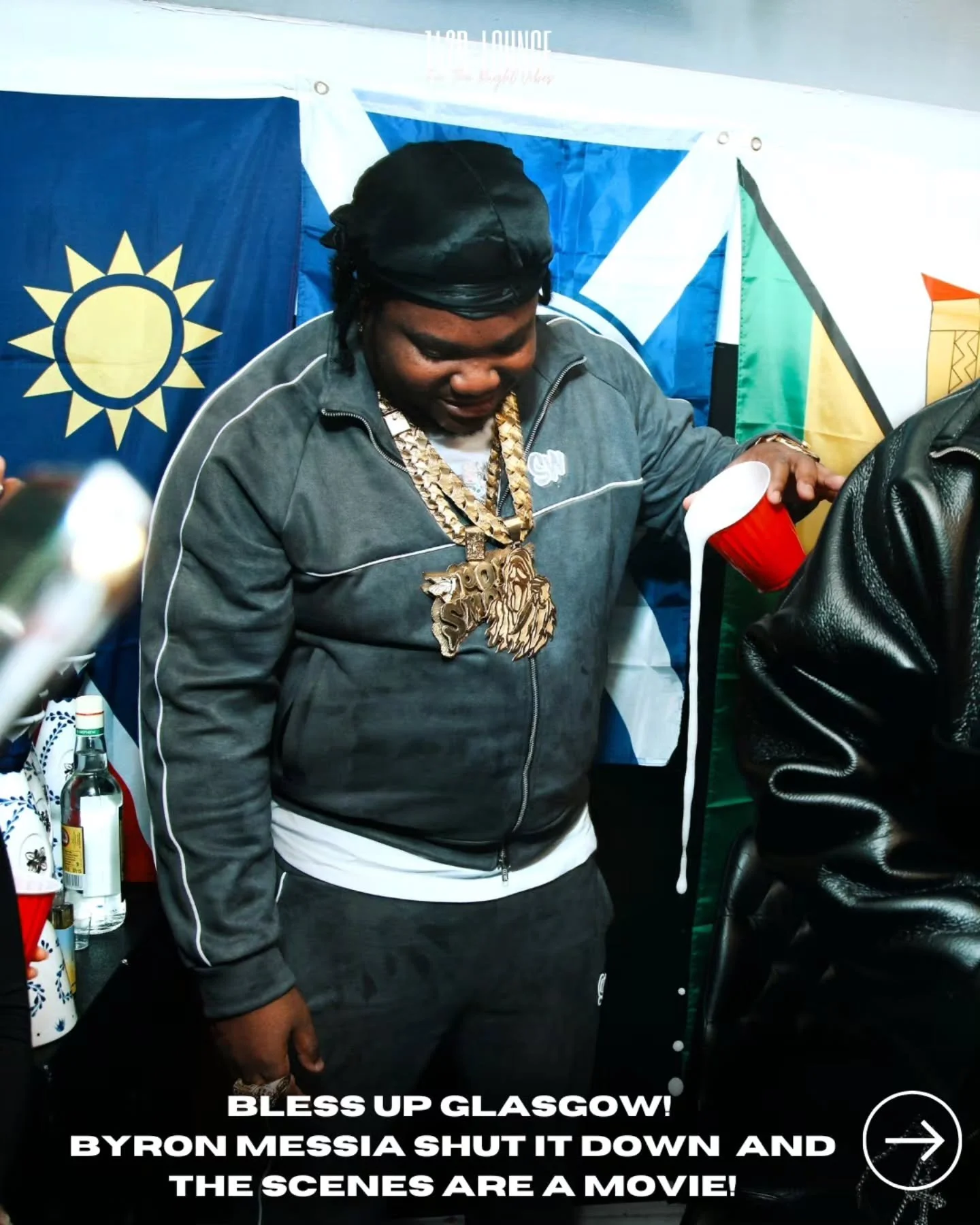 Byron Messia touched Glasgow and the whole place turned up 🔥

No slow build. Straight energy from the jump.
Crowd locked in, every tune hitting, vibes on 100 all night.

This wasn&rsquo;t just a night out&hellip; this was a moment.

#142BLounge #Byr