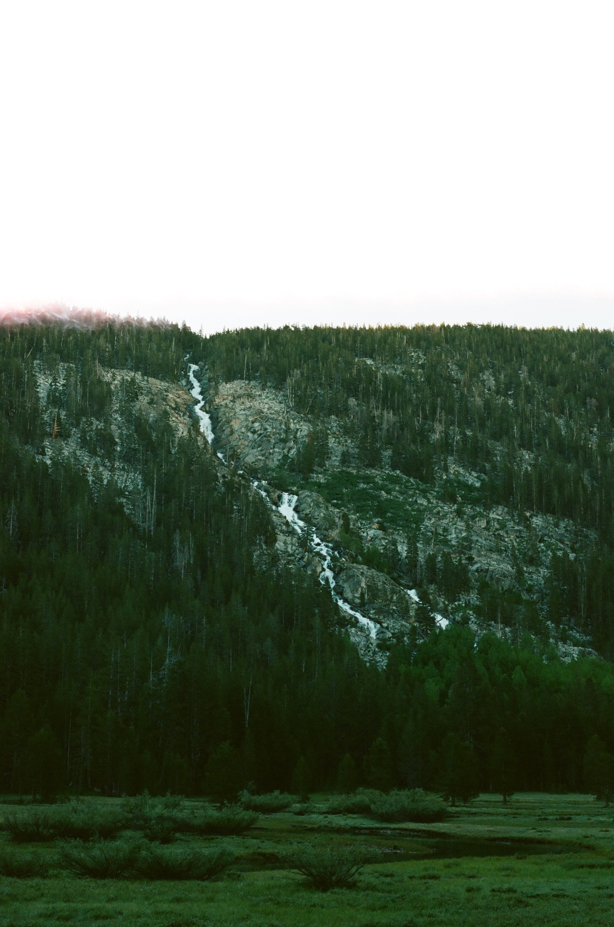  Falls in Lyell Canyon, 35mm film 