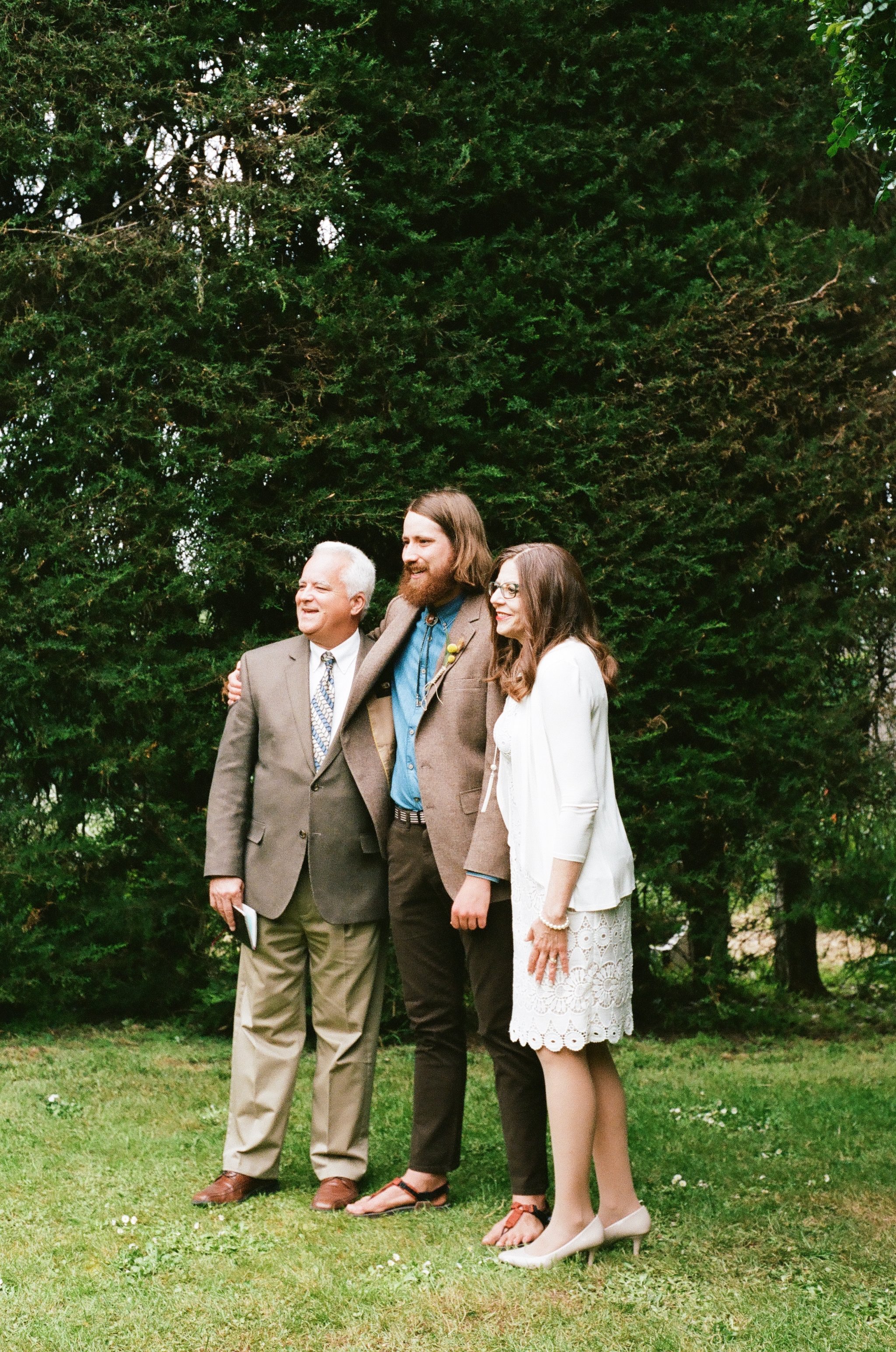  Matt and his parents, 35mm 