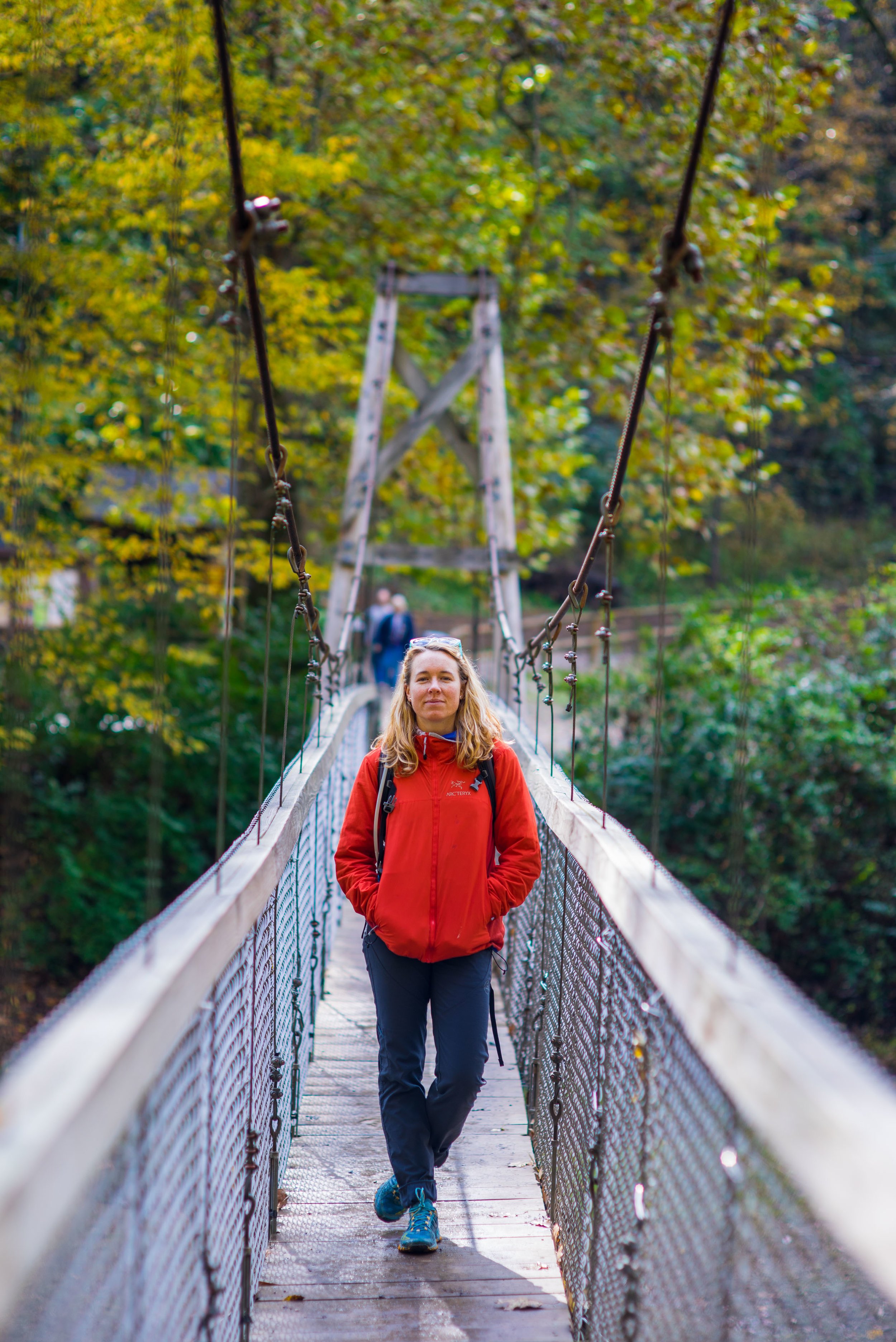  The bridge to the Natural Bridge hike 