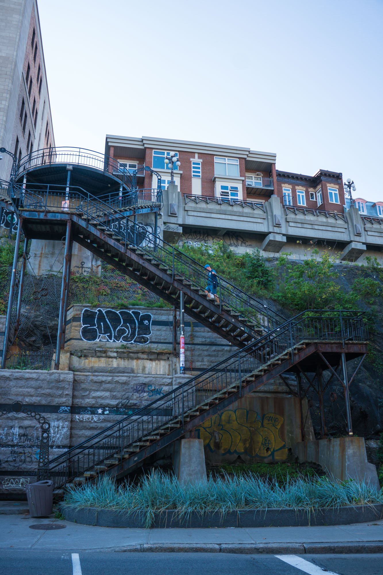  Stairs in Quebec City 