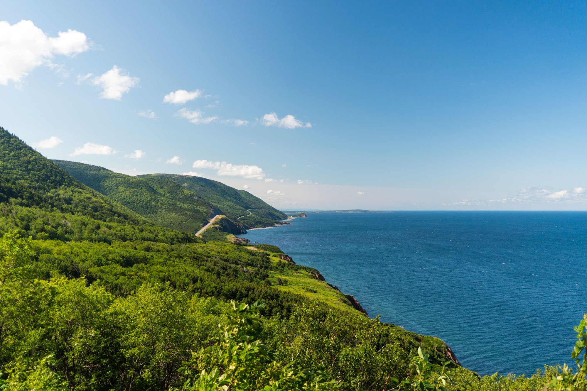  View from the Skyline Hike in Cape Breton, NP 