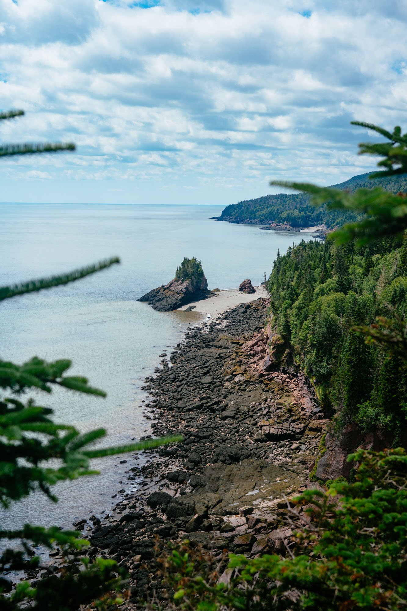 View from a small hike in Fundy Bay NP 