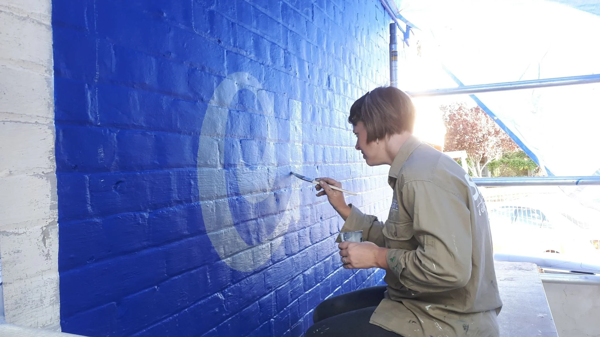 heritage sign, mother's choice flour sign, traditional signwriting