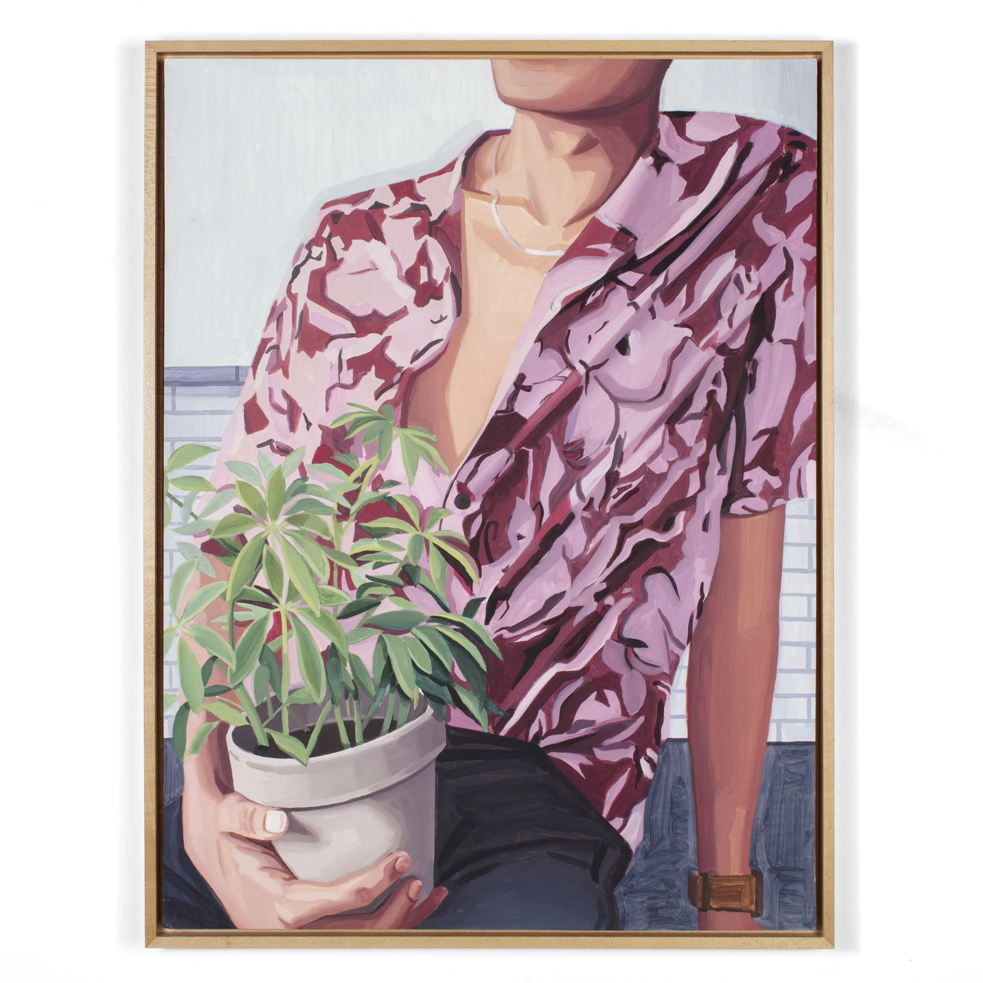 Kade Marsili, Untitled (Floral Shirt 3)