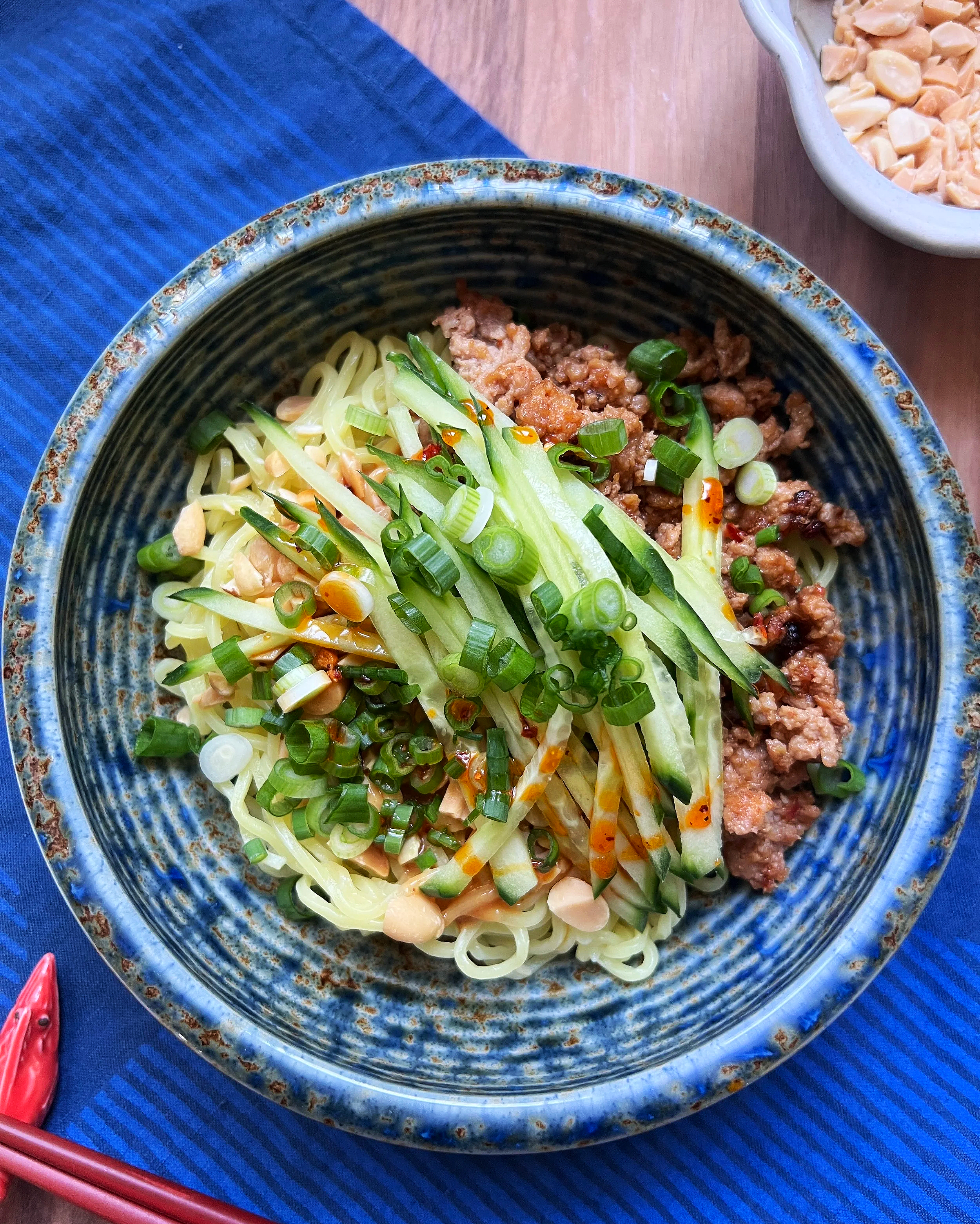 Peanut Butter Dan Dan Noodles
