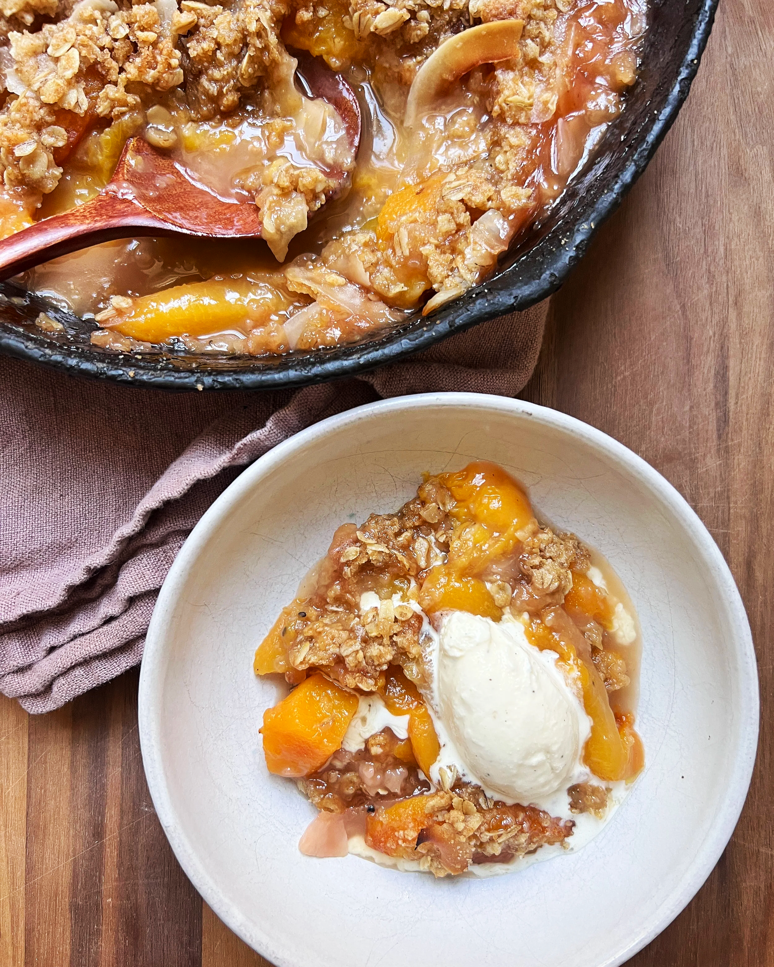 Peach Crisp 