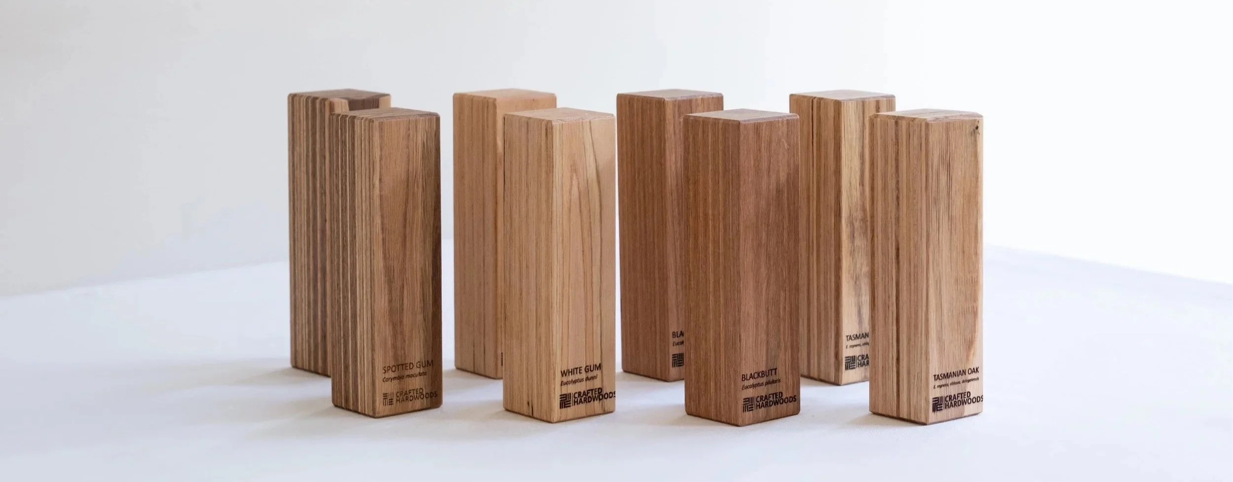 Crafted Hardwoods Australian timber species, FSC and PEFC (Responsible Wood) certification