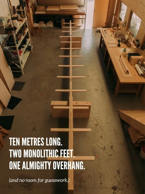 Hardwood Table Structure