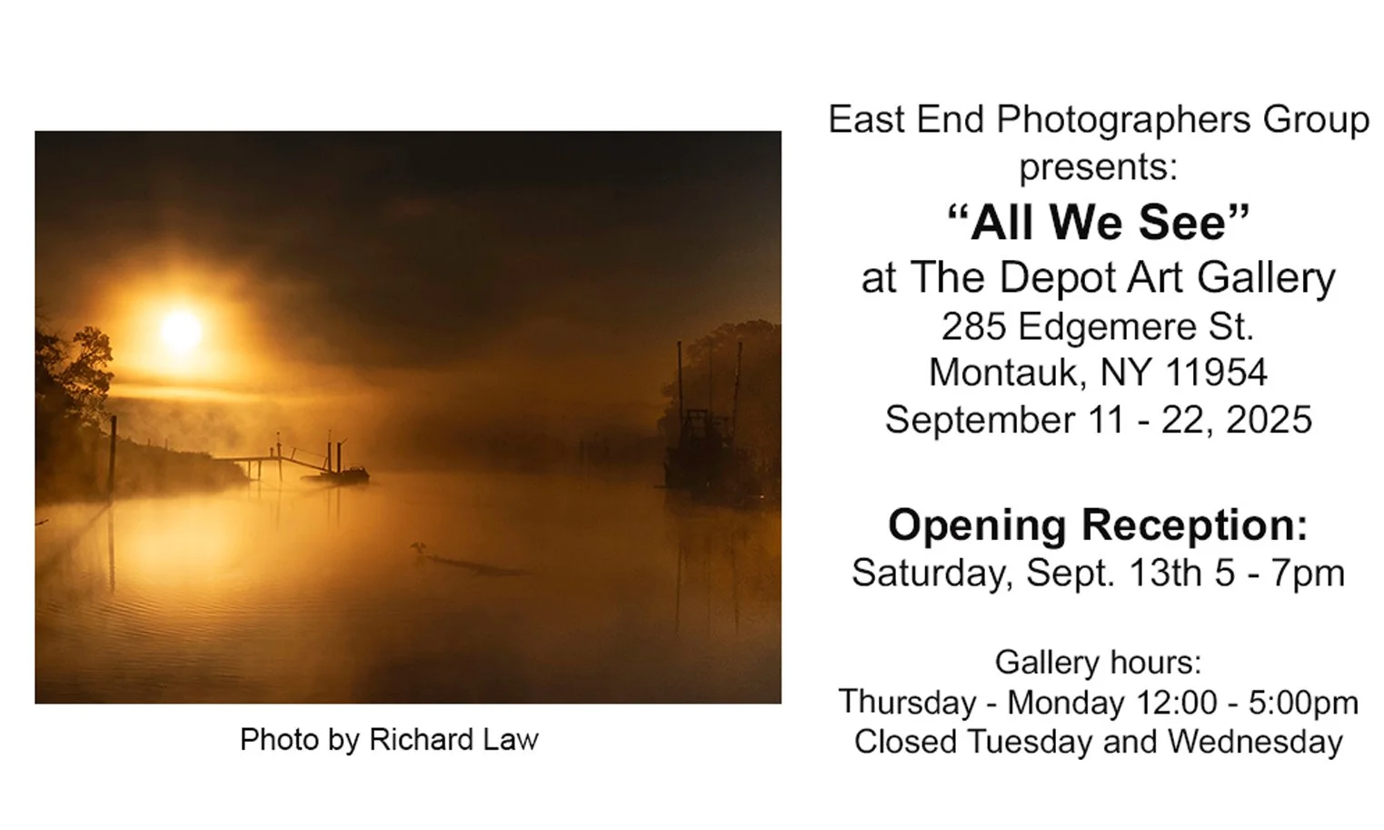 DEPOT ART GALLERY EXHIBIT