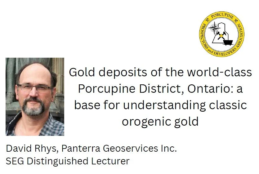 David Rhys- Gold deposits of the world-class Porcupine District, Ontario: a base for understanding classic orogenic gold.