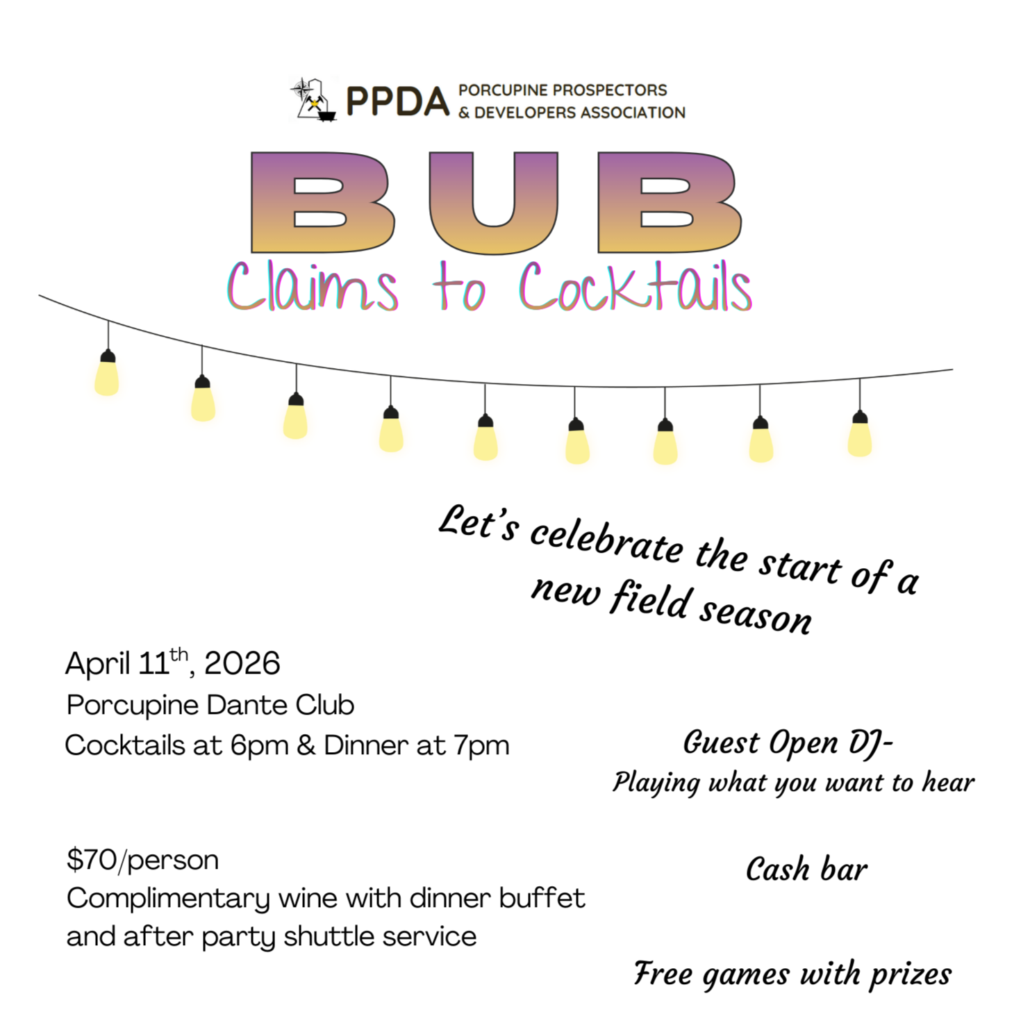 BUB 2026: Claims to Cocktails