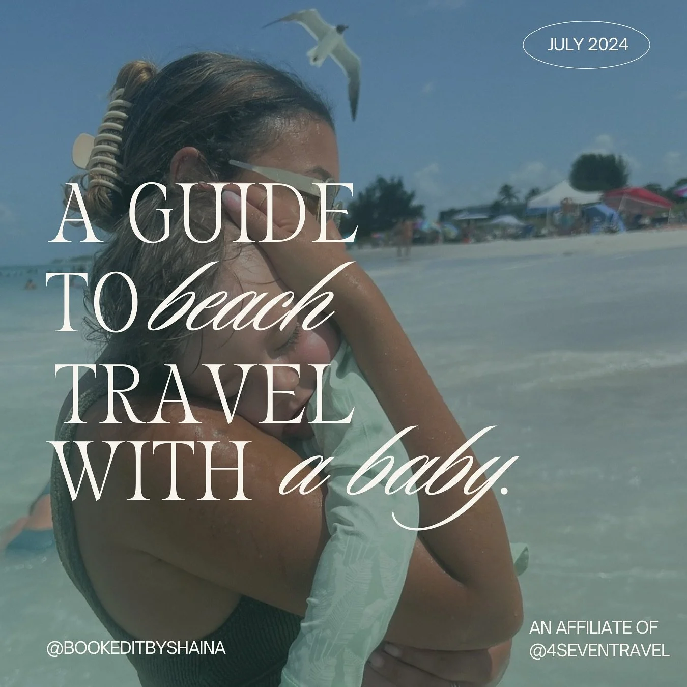 As I am packing up for our next beach trip, I realize traveling with littles can bring families a lot of anxiety! 
 I wanted to share a few recommendations and personal favorites when it comes to preparing for beach travel with a baby or toddler! 

H