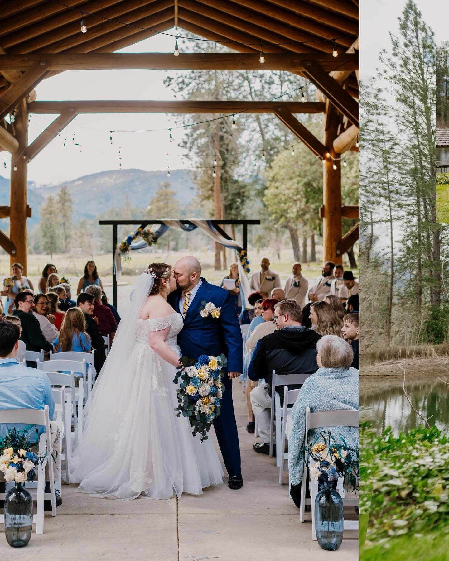 🌲✨ Capturing Love in the Heart of Nature! 📸💍

Just wrapped up an absolutely magical mountain woodsy wedding in Southern Oregon, and let me tell you, the scenery did not disappoint! From towering pines to babbling brooks, every moment felt like som