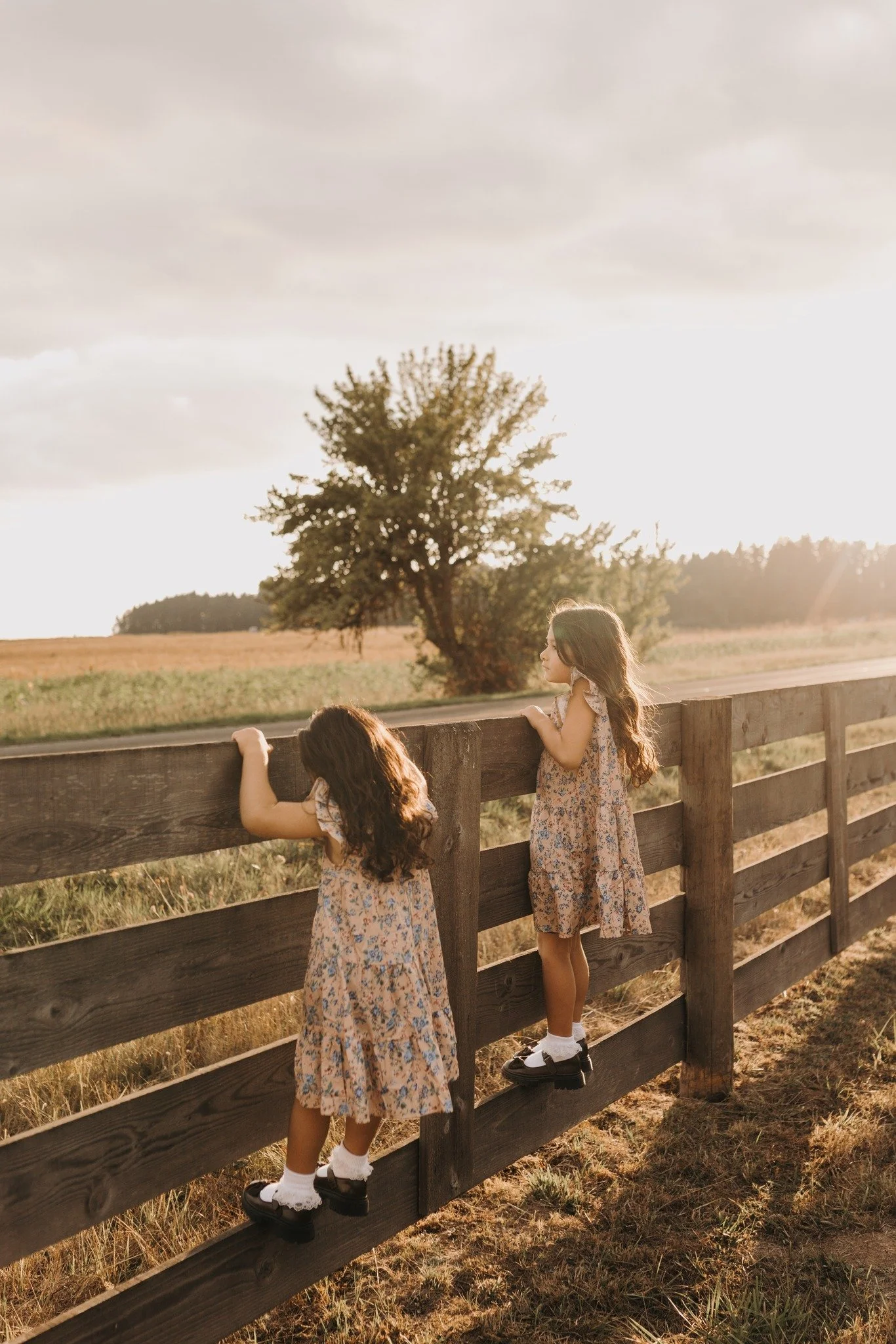 📸 Family Field Session
These two adorable girls, their mom and dad, and ALL the sweet family moments in between. 🥰
I&rsquo;ve had the absolute honor of photographing this family through so many of their big milestones&mdash;and I love that I get to