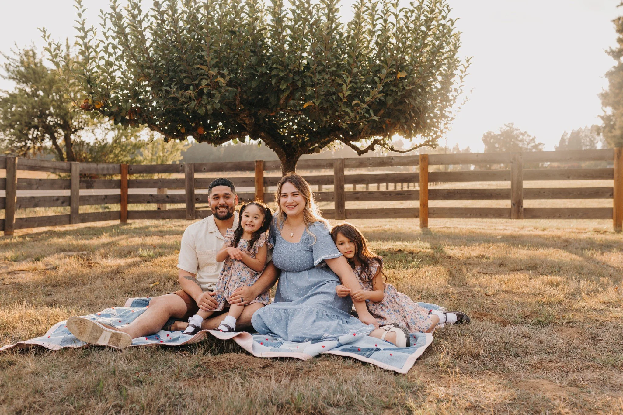 📸 Family Field Session
These two adorable girls, their mom and dad, and ALL the sweet family moments in between. 🥰
I&rsquo;ve had the absolute honor of photographing this family through so many of their big milestones&mdash;and I love that I get to