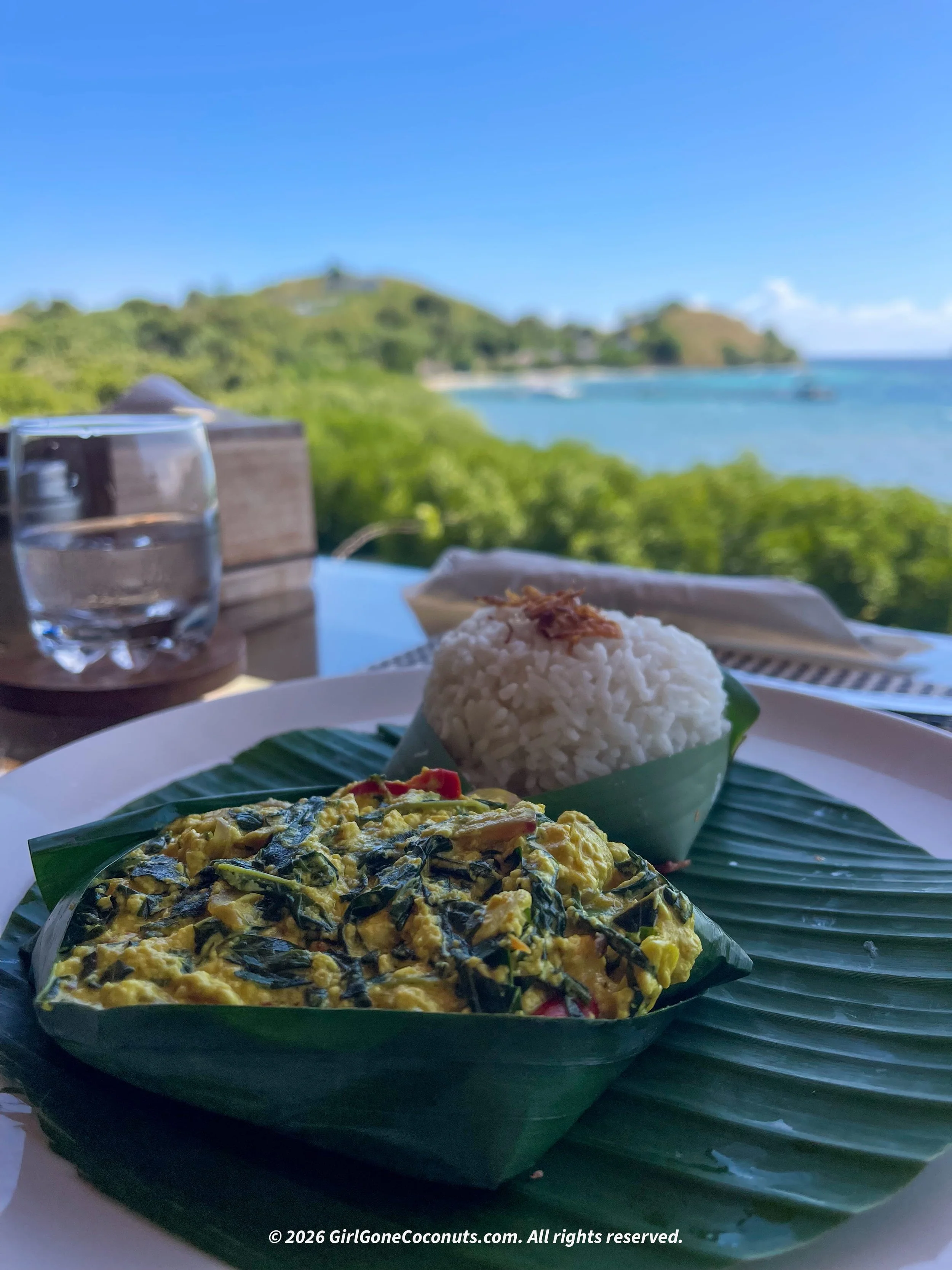 My favorite dish at The Seraya Manta Restaurant.