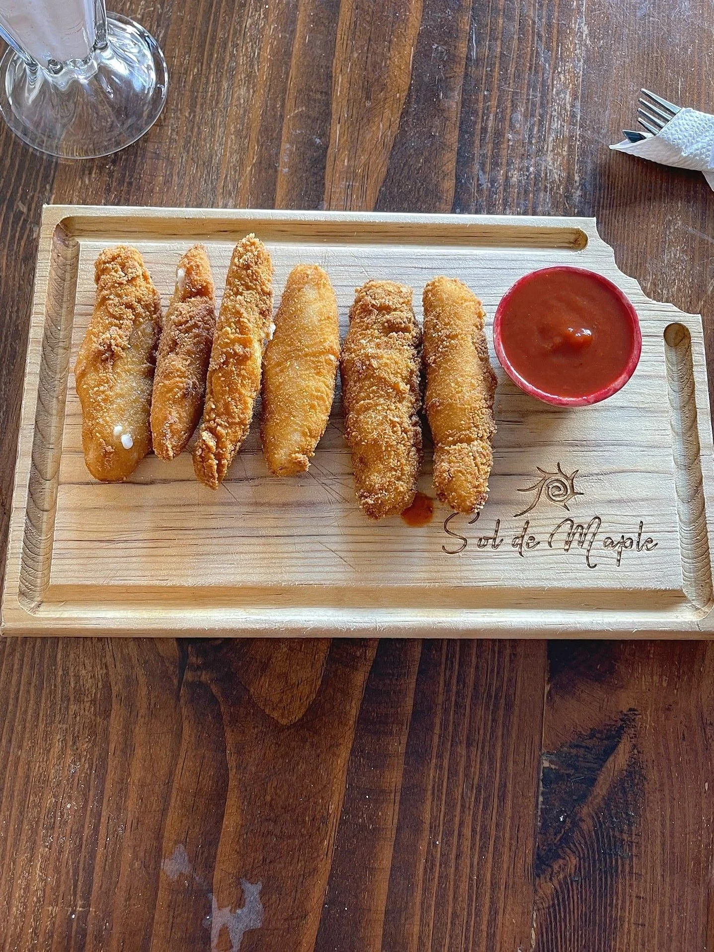 Mozzarella-Sticks-Vegan-Restaurants-Cozumel