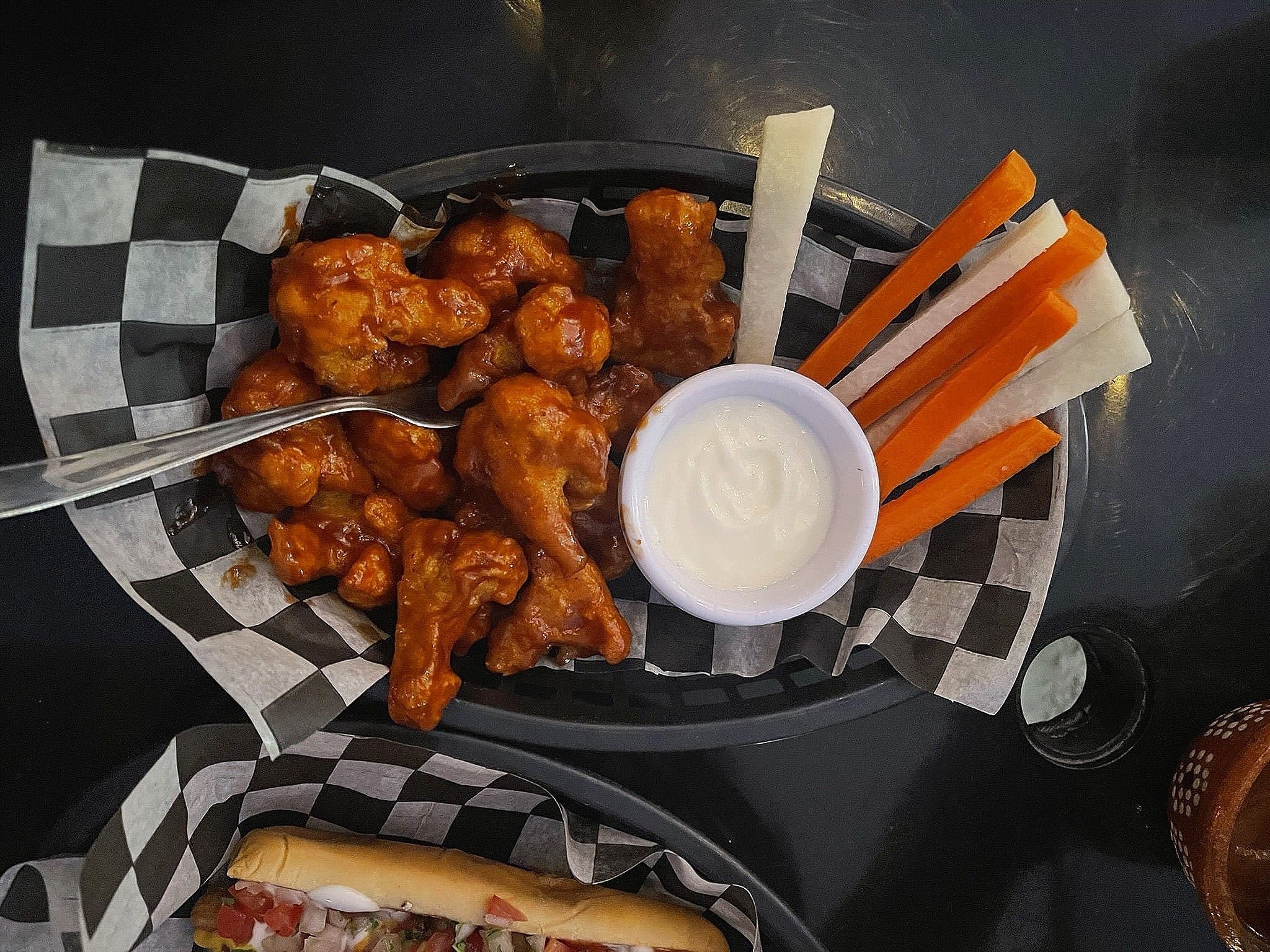 cauliflower-bites-Vegan-Restaurants-Cozumel