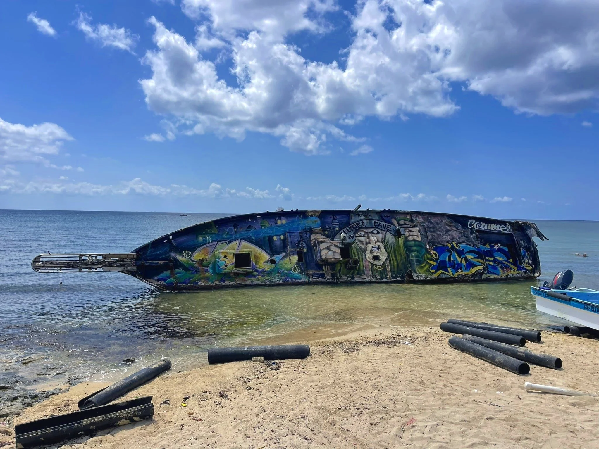 sunken-ship-cozumel-itinerary