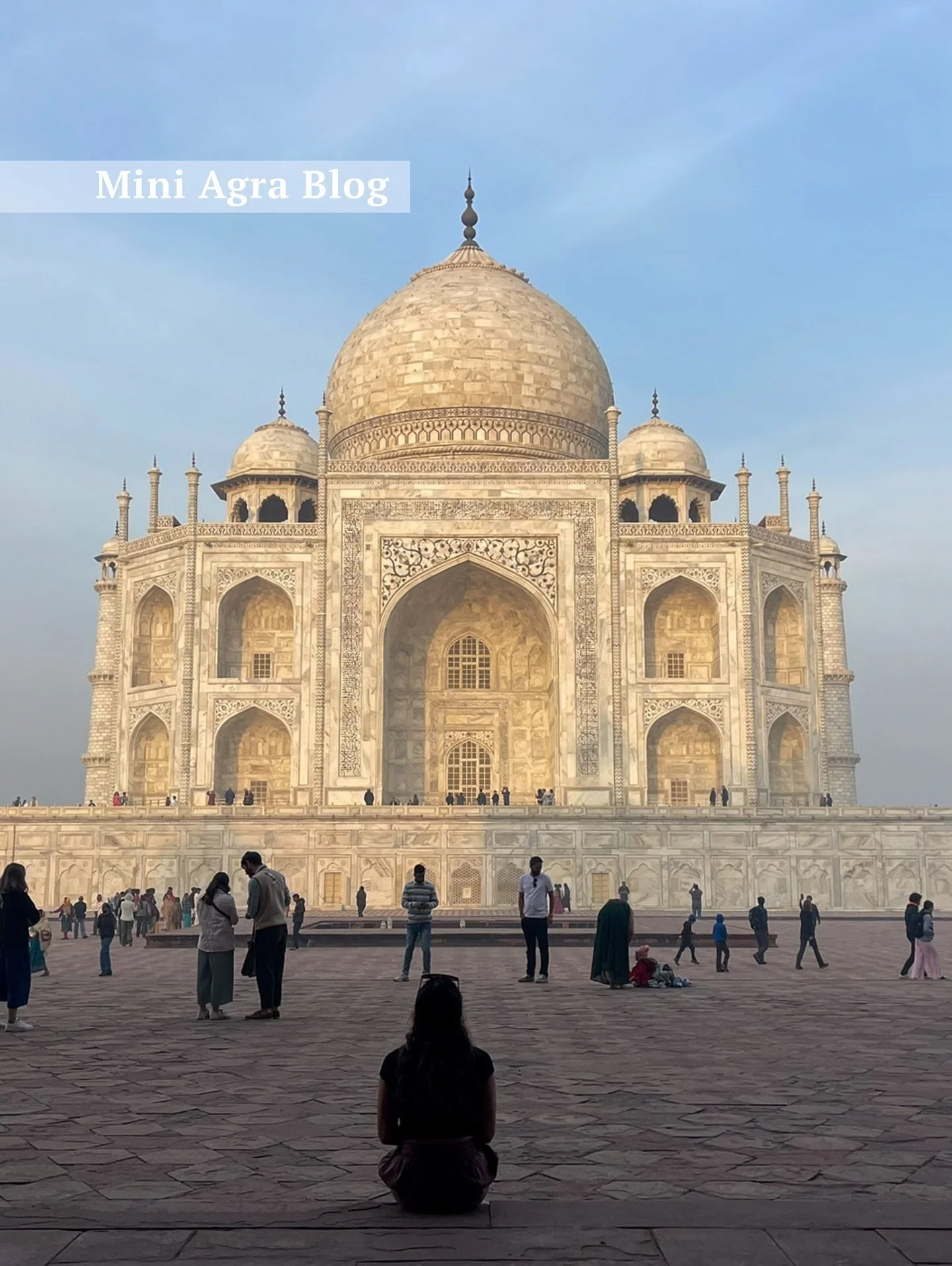 Mini Agra Blog 🇮🇳 

The truth? The Taj Mahal is beyond insane&hellip;more jaw-dropping and grand in person than I ever imagined. I could have sat there all day just staring in awe.

But outside of the Taj, I did not connect with Agra the same way I