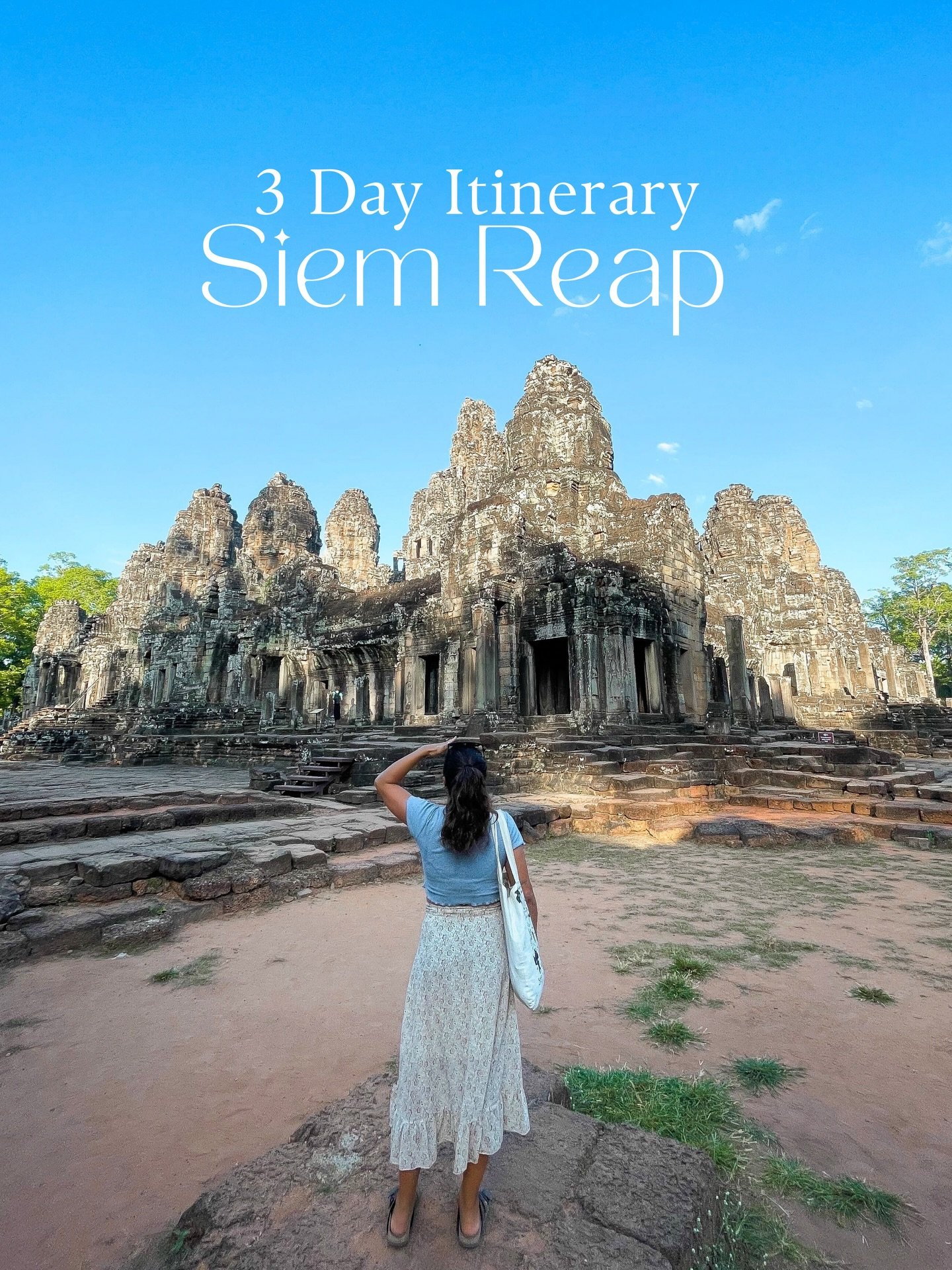 This is exactly how I would spend 72 hours in Siem Reap. Swipe for my full 3 day itinerary 💜 

#siemreap #angkorwat #siemreapcambodia