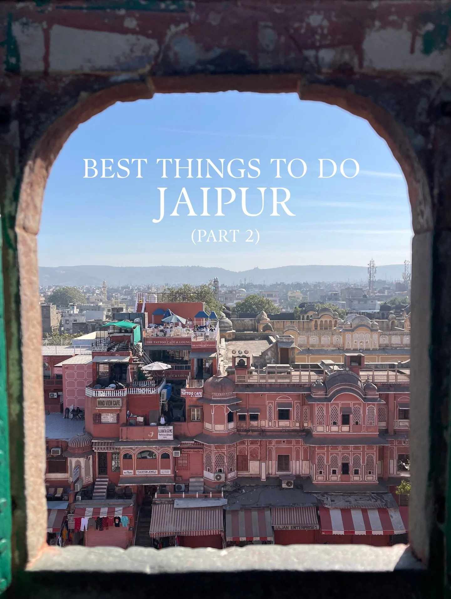 Best things to do in Jaipur (Part ✌🏽)

#jaipur #pinkcity #indiatravel
