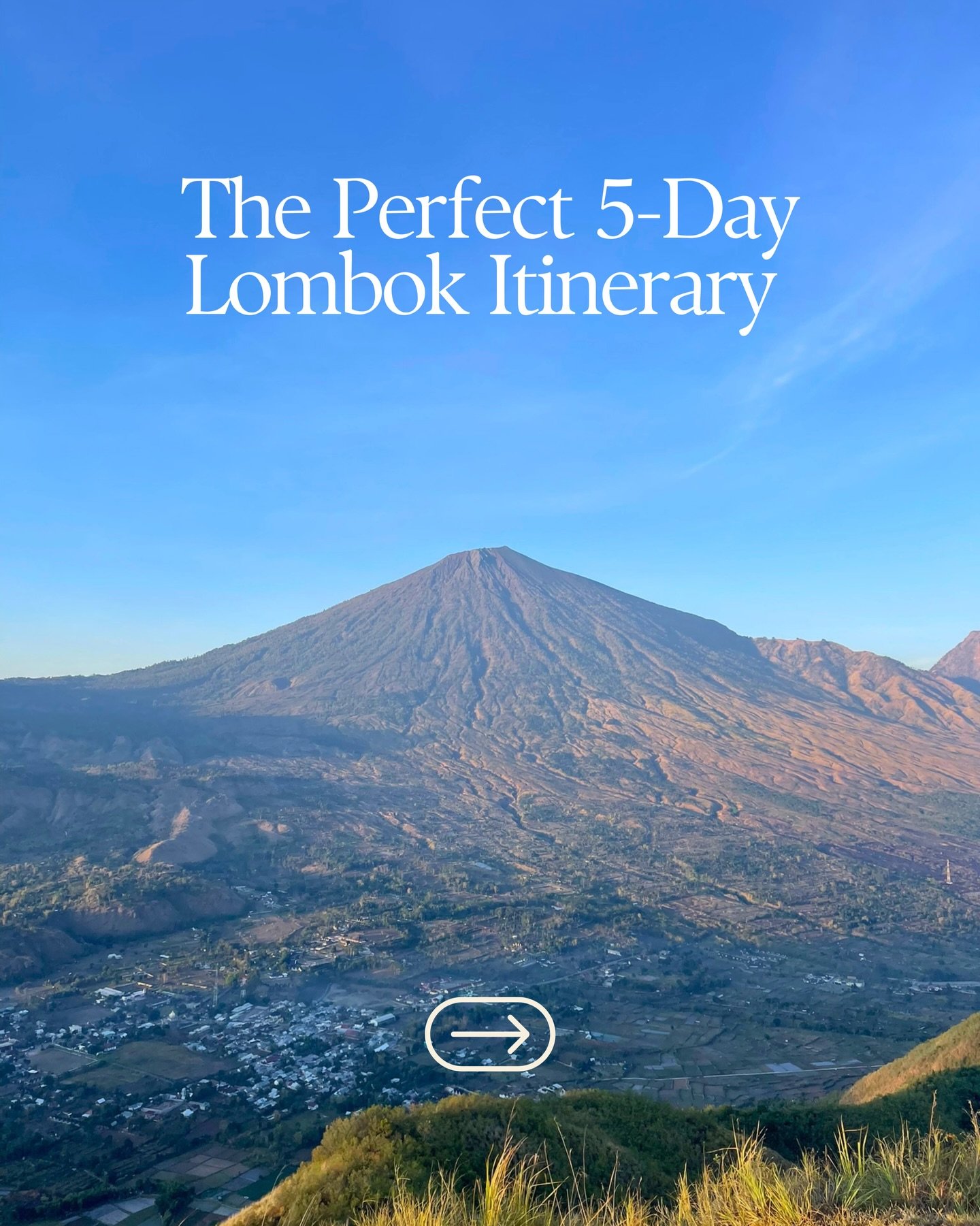 I&rsquo;ve spent a lot of time in Lombok. Here&rsquo;s how I&rsquo;d spend 5 days to see it all.

No fluff or no overrated spots, just what&rsquo;s actually worth your time.

📍 Day 1 &mdash; Kuta: pick your surf beach based on your level (I break it