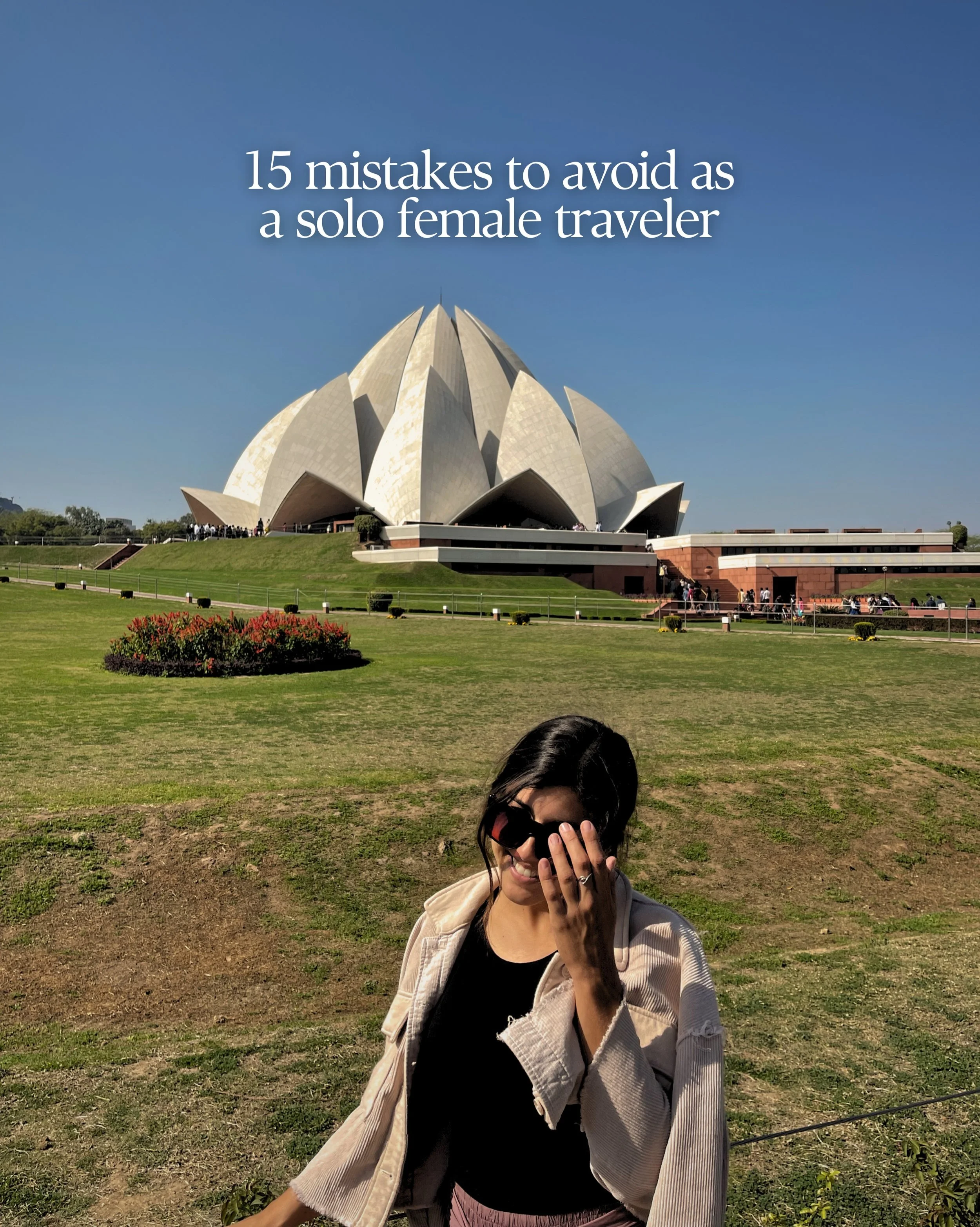 15 mistakes to avoid as a solo female traveler

Solo travel has honestly been one of the best things I have ever done, but there are a few things I have learned along the way that I wish I had known earlier.

Some of it comes from small moments that 