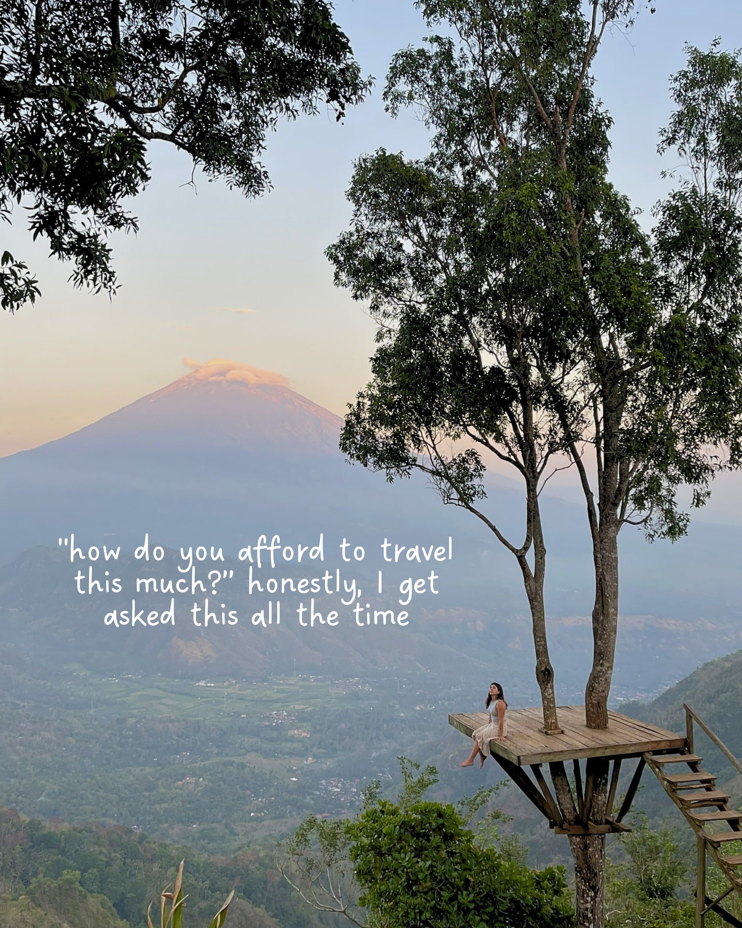 How do I afford to travel full time (as an American)

For my honest answers - swipe through 💜

Save this if it helps you on your journey. 
Share your questions below. ✈️