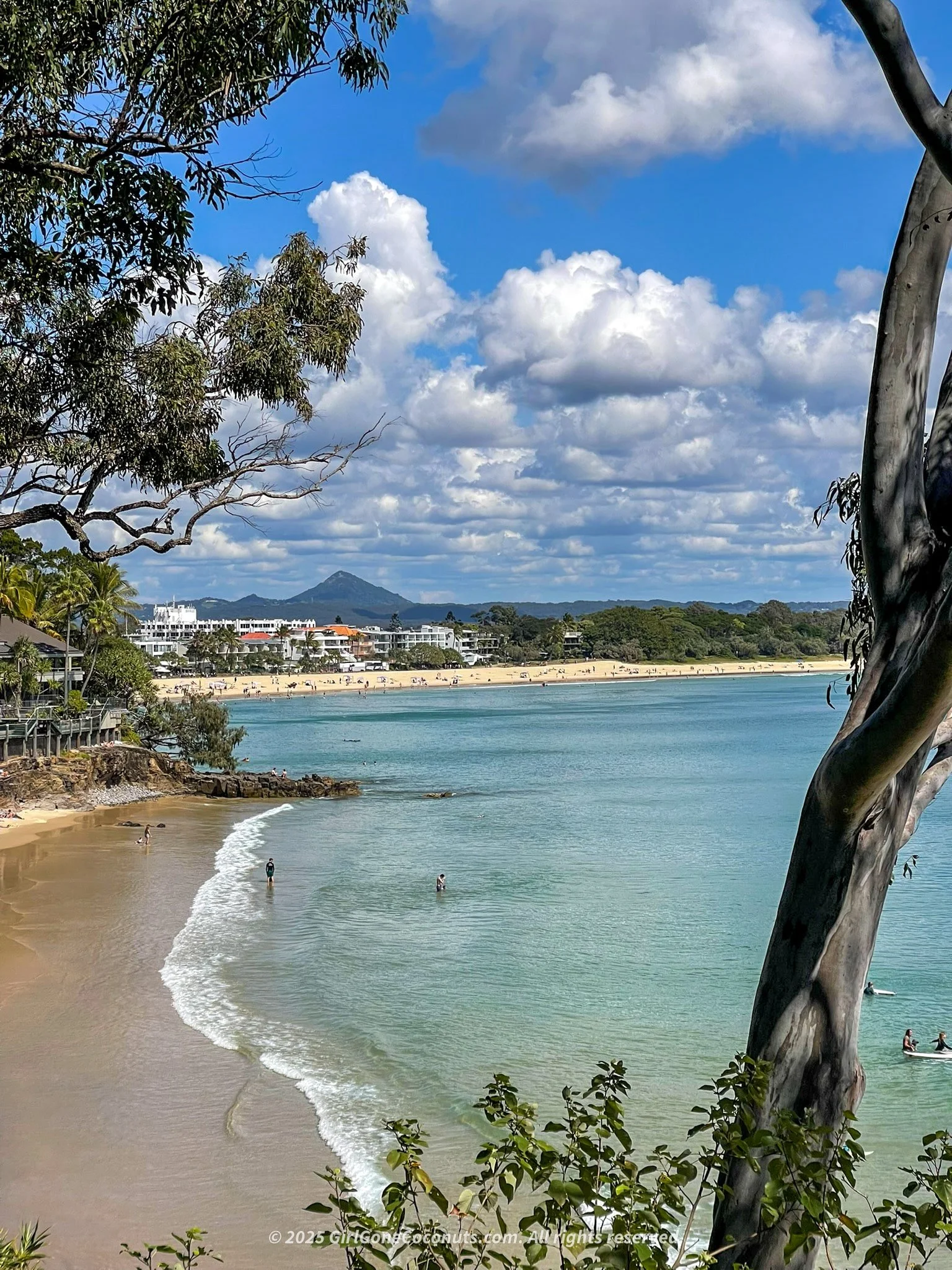 The Noosa Heads coastline is one of the most beautiful on the Sunshine Coast.