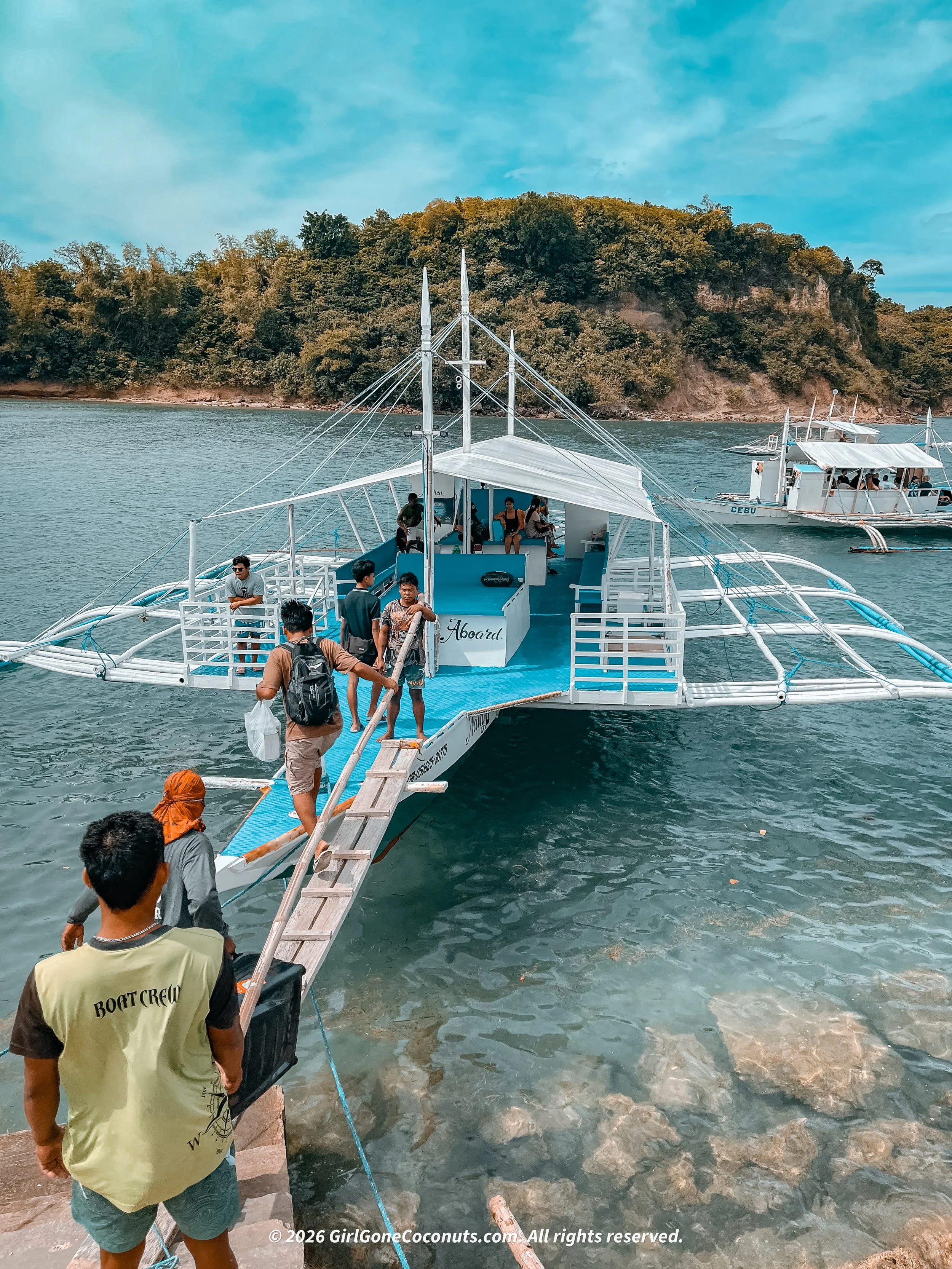 The dive boat for the thresher sharks.