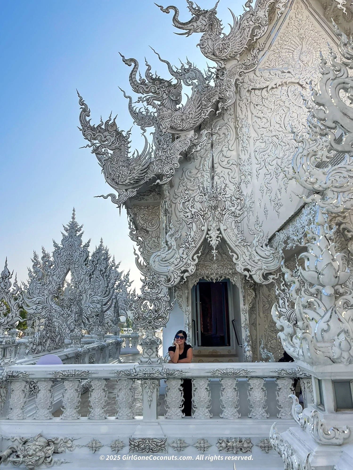 The White Temple of Chiang Rai, Thailand.