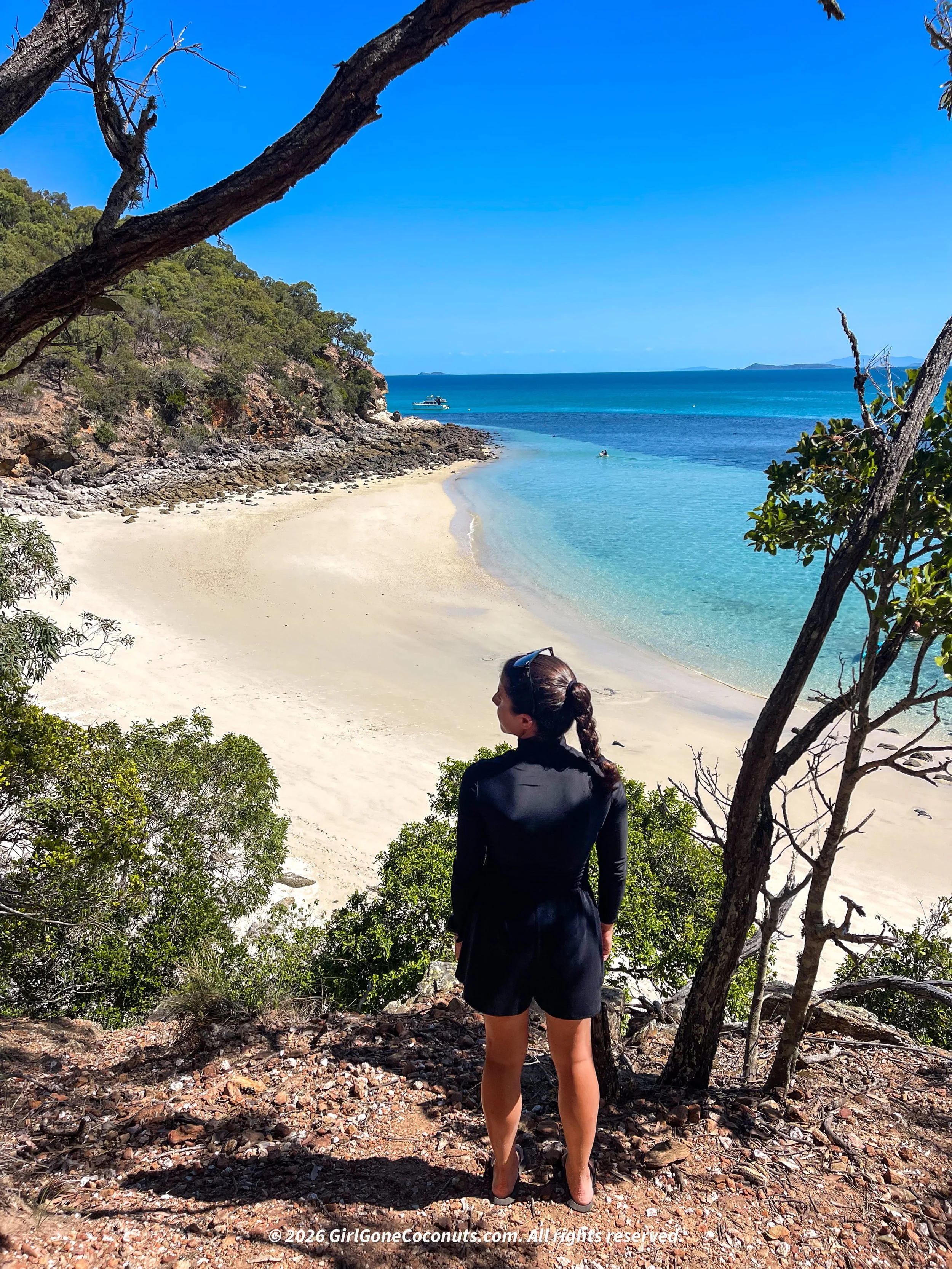 Me snorkeling Shevling Beach's reef on GKI.